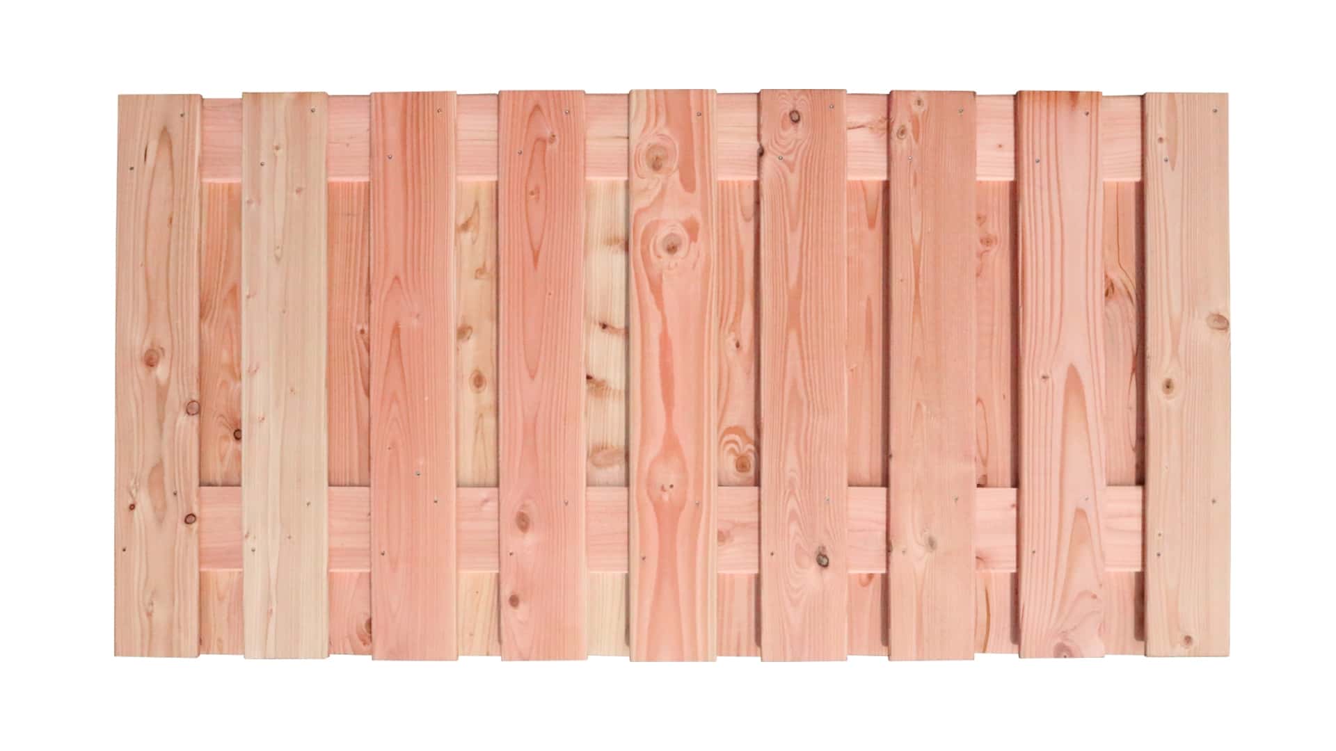 Douglas | schutting | 180x90cm | 19-planks | geschaafd | onbehandeld