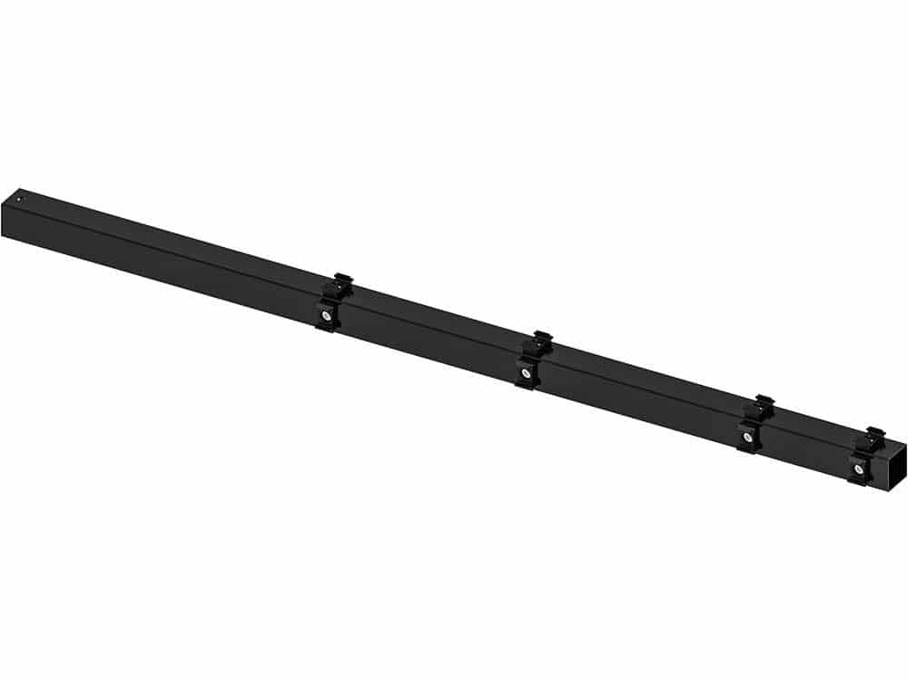 Hillfence metalen hoekpaal | incl. aansluitingset en afdekkap | 6x6x160cm | zwart