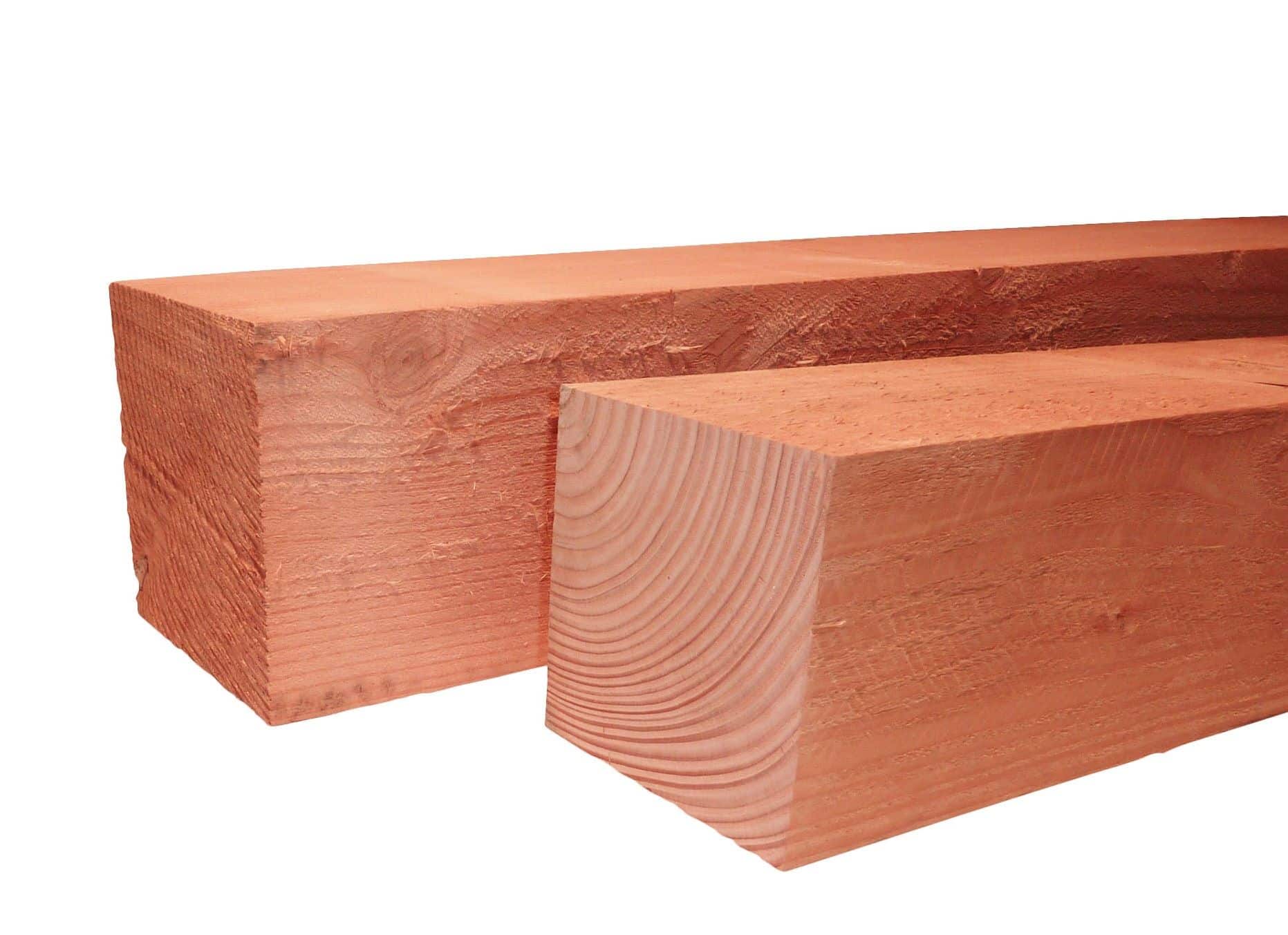Douglas | paal | vers gezaagd | 250x250mm