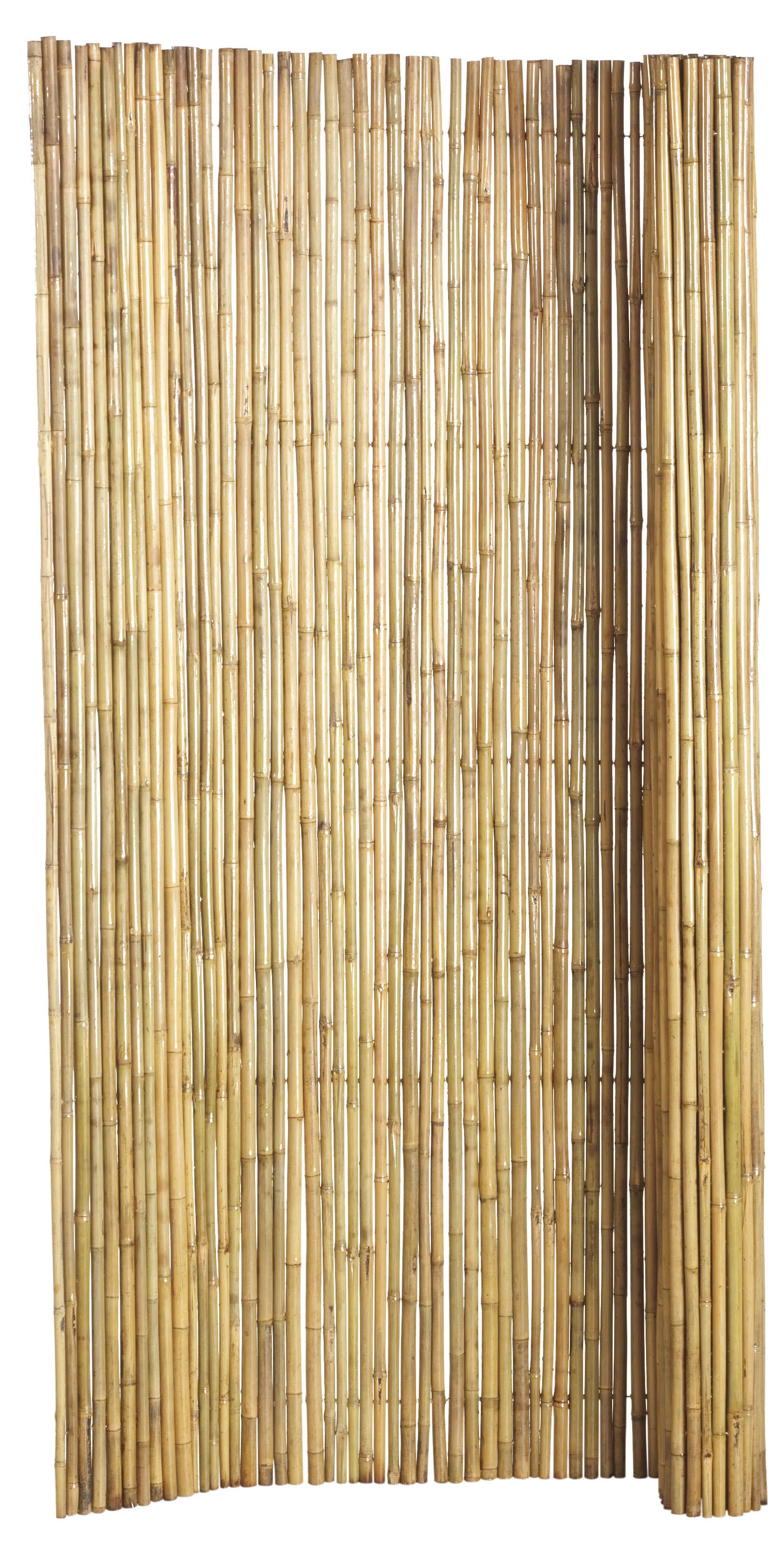 Bamboescherm op rol | 180x180cm | gelakt
