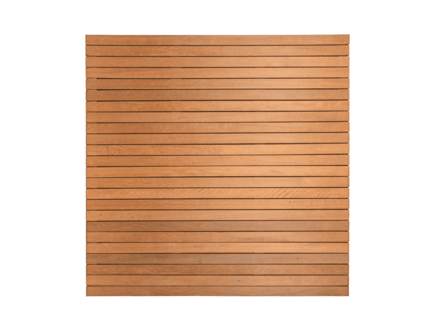 Hardhout | schutting | 180x180cm | enkelzijdig geschaafd