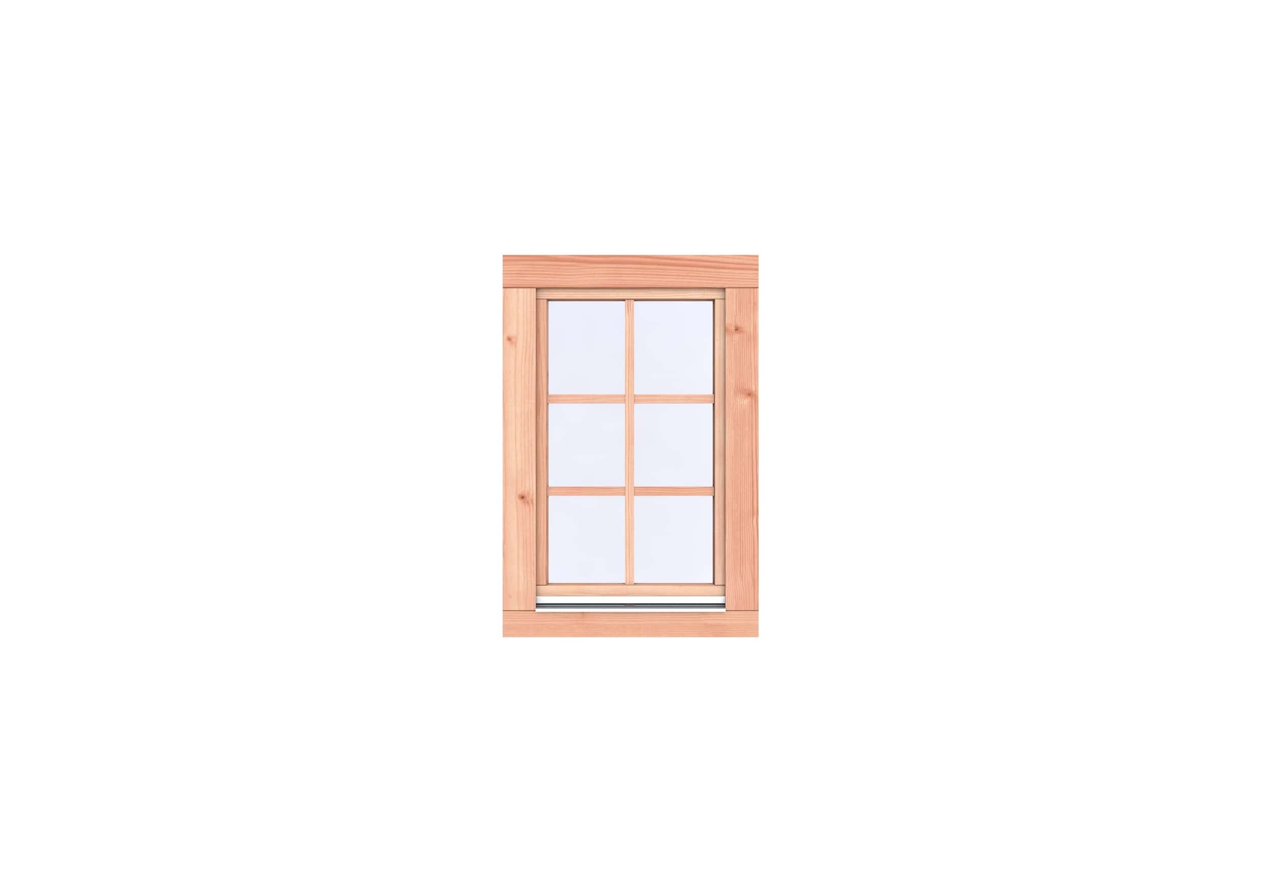 Douglas Draai-kiep raam Prestige | 84,4x126,2cm | onbehandeld