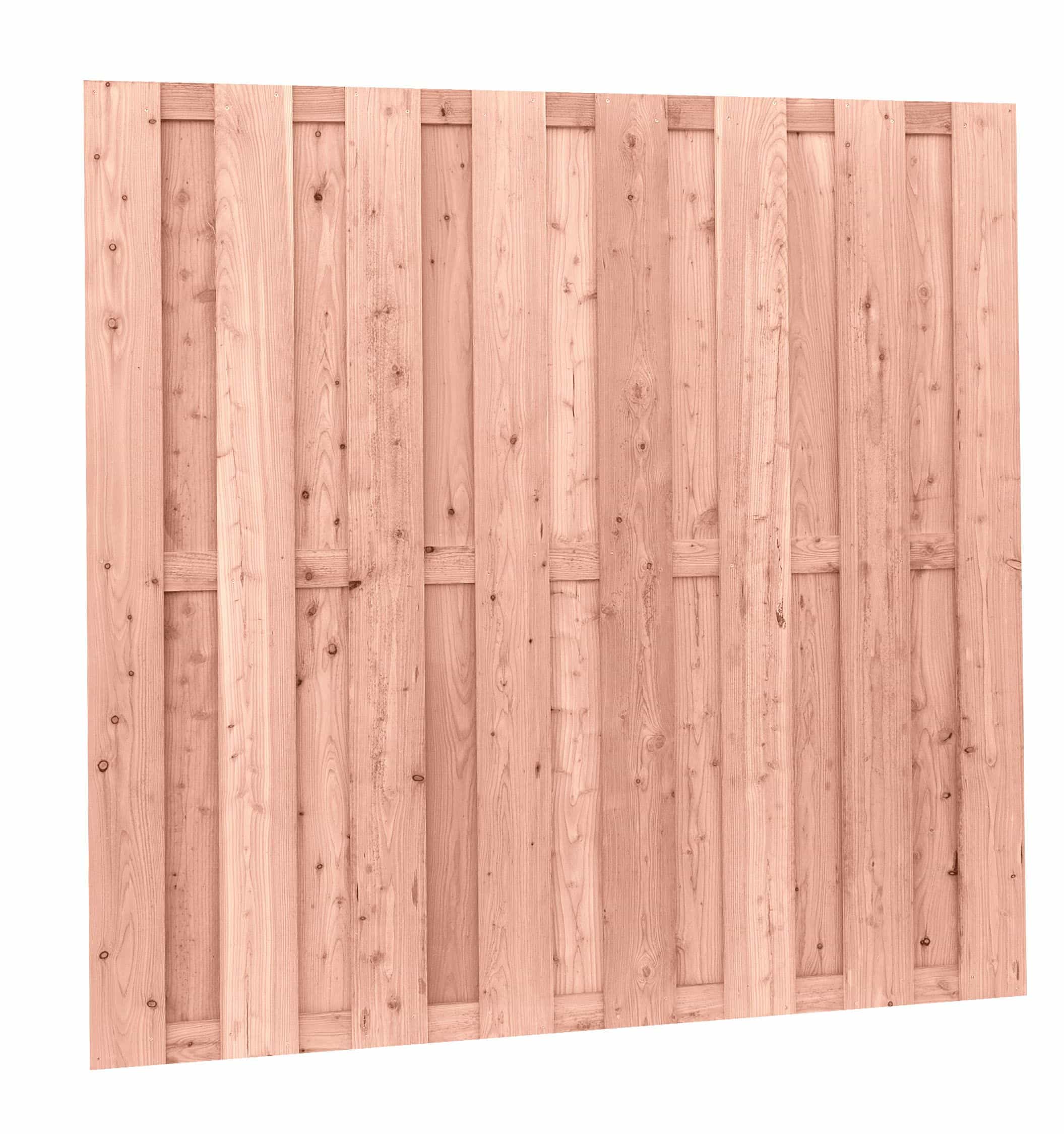 Douglas | schutting | 180x180cm | 18-planks | fijnbezaagd | onbehandeld