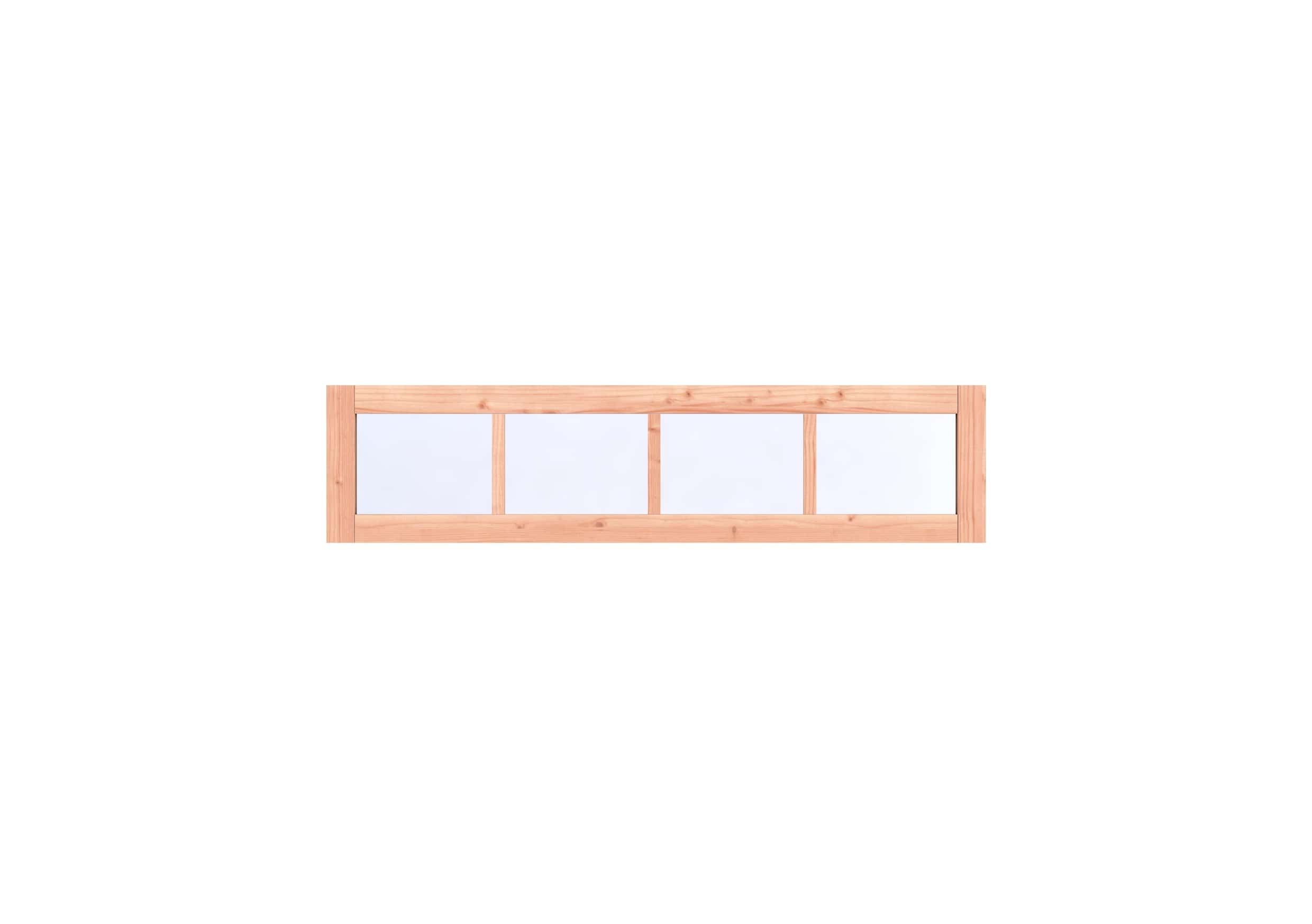Douglas Vast raam Prestige | 50x209cm | onbehandeld
