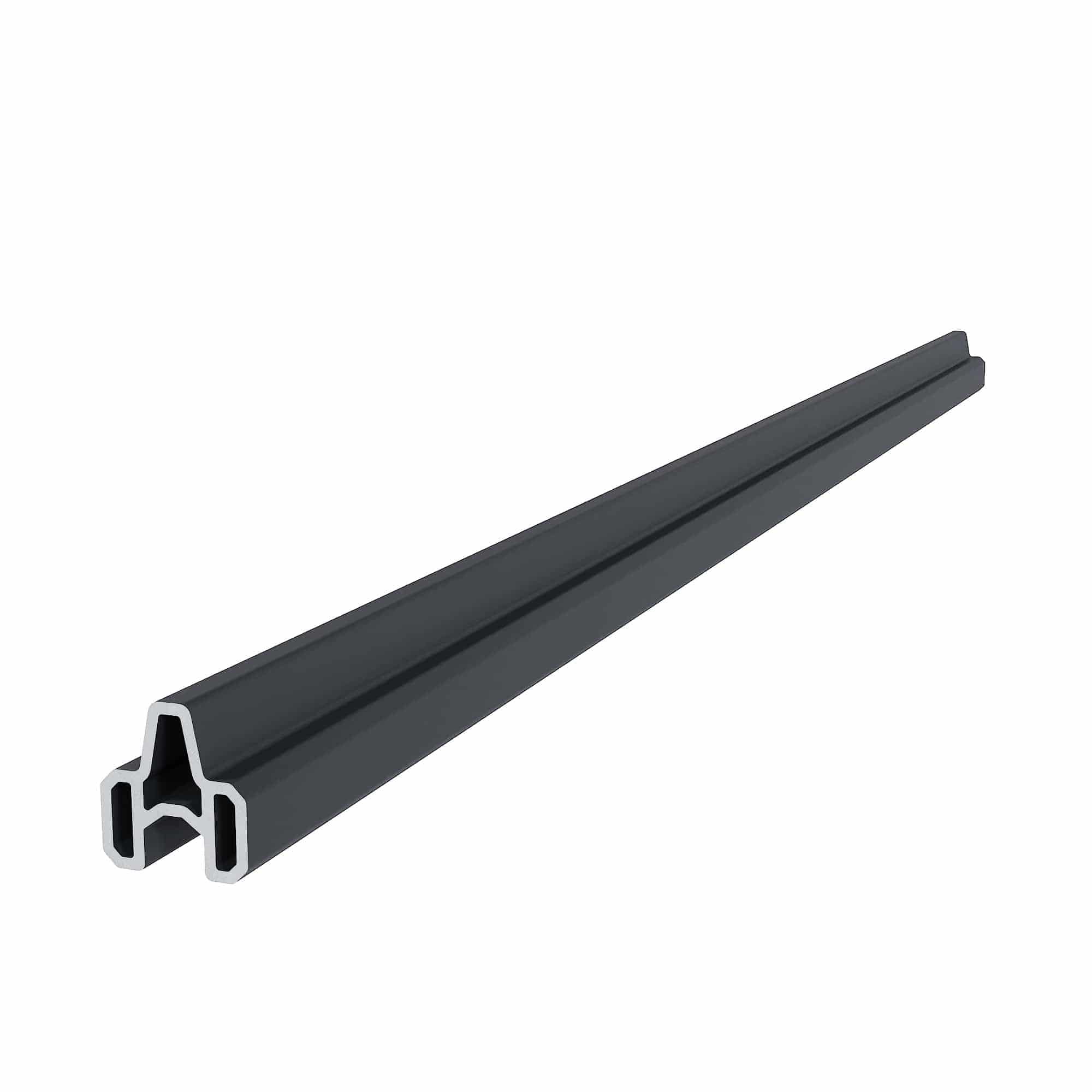 NewTechWood | aluminium frameset t.b.v. reguliere schermplanken | zwart