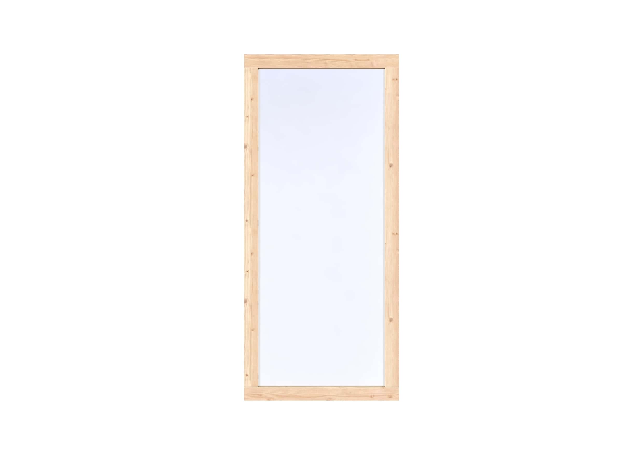 Vuren Vast raam Prestige | 100x224cm | onbehandeld