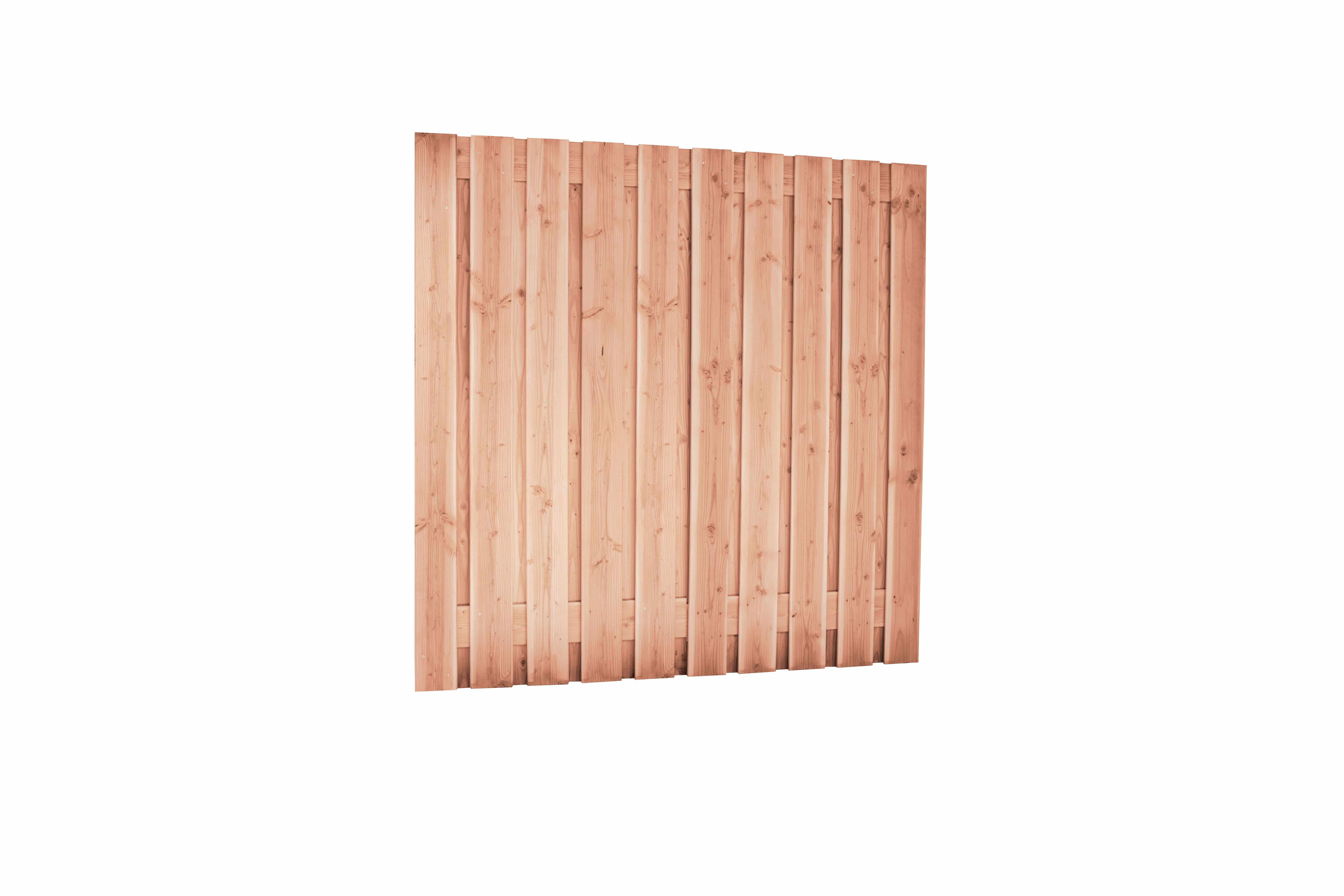 Redvision | schutting | 180x180cm | 21-planks | geschaafd