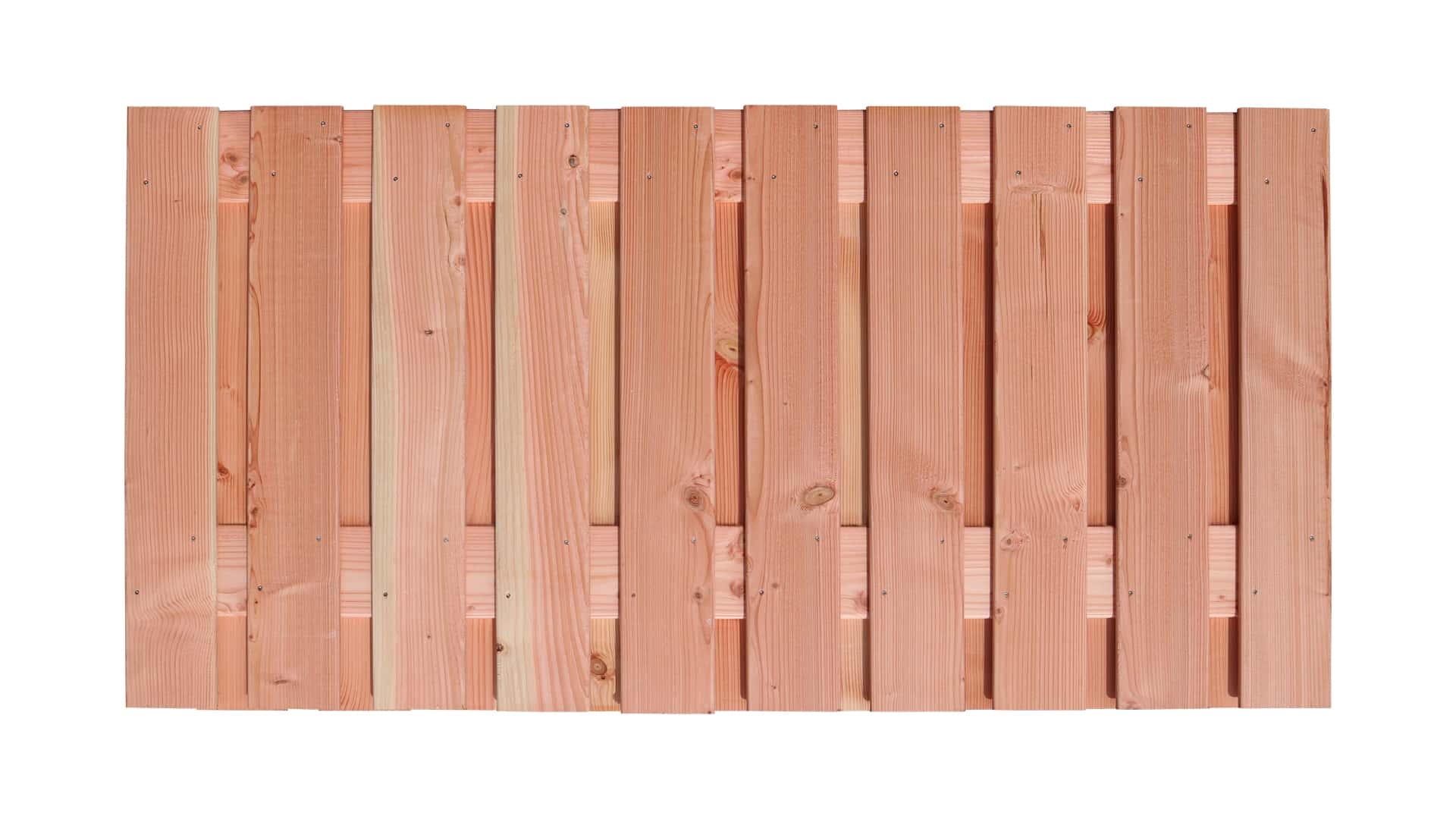 Douglas | schutting | 180x90cm | 21-planks | geschaafd | onbehandeld