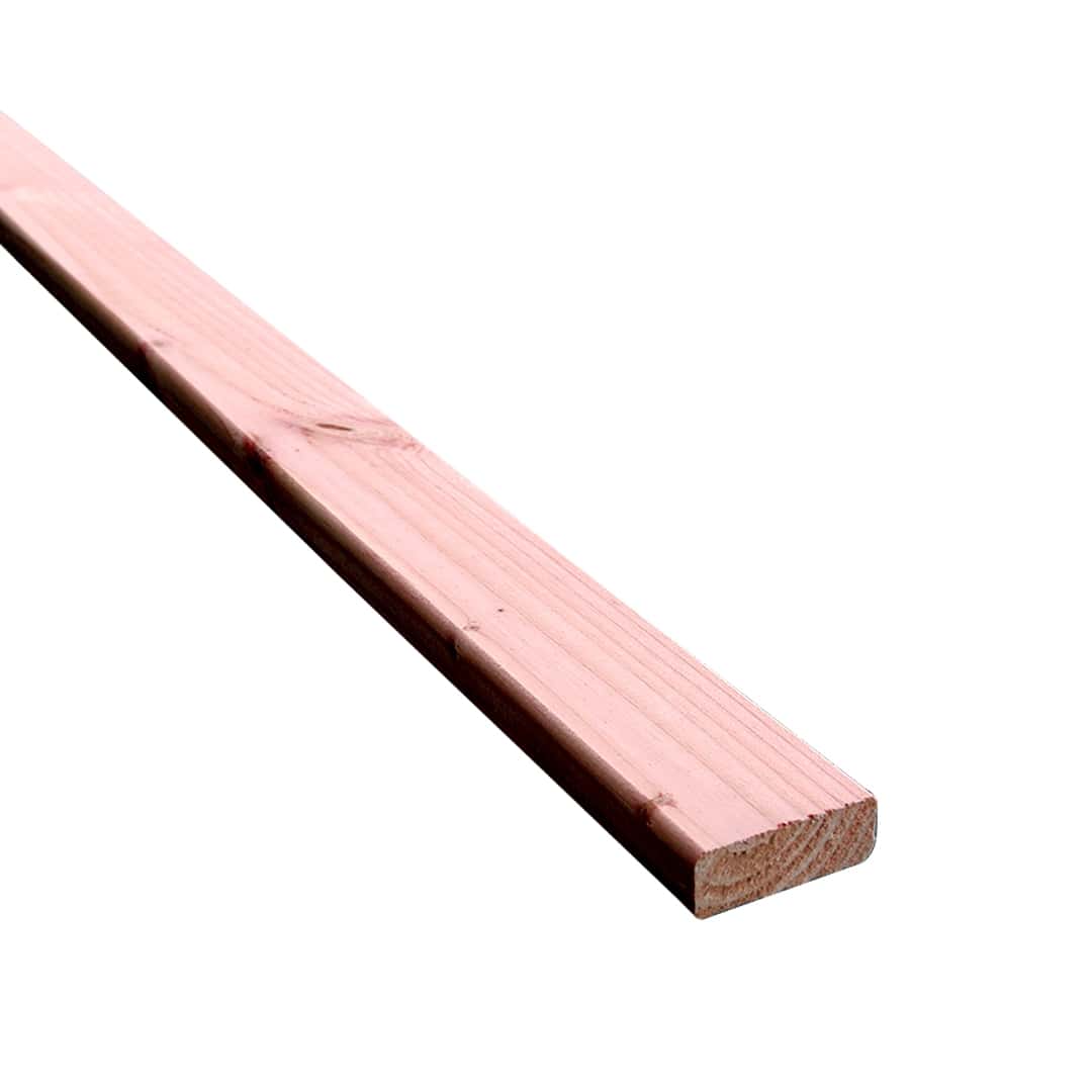 Douglas rhombuslat | geschaafd | 2x6,5x400cm | onbehandeld