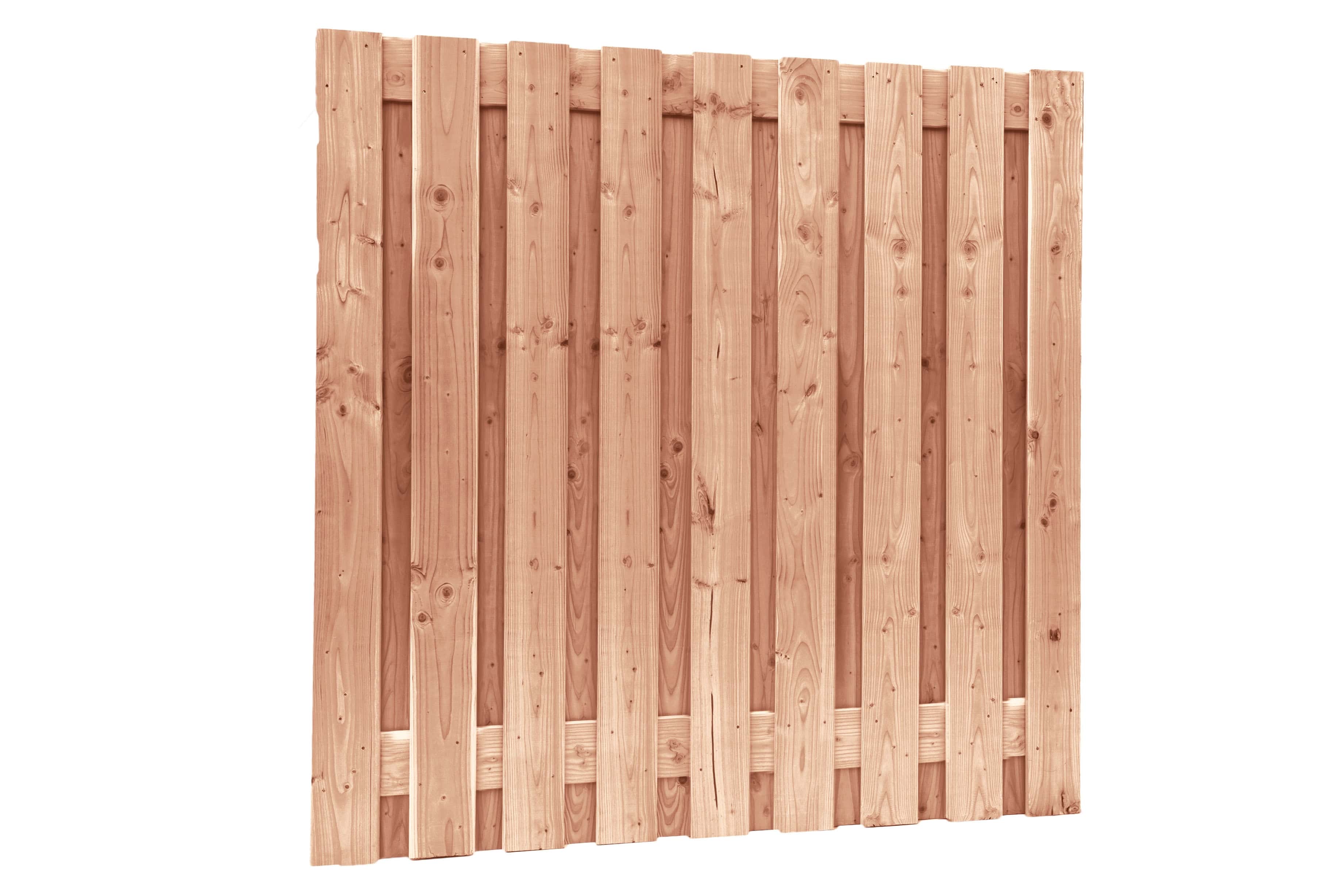 Redvision | schutting | 180x180cm | 19-planks | geschaafd