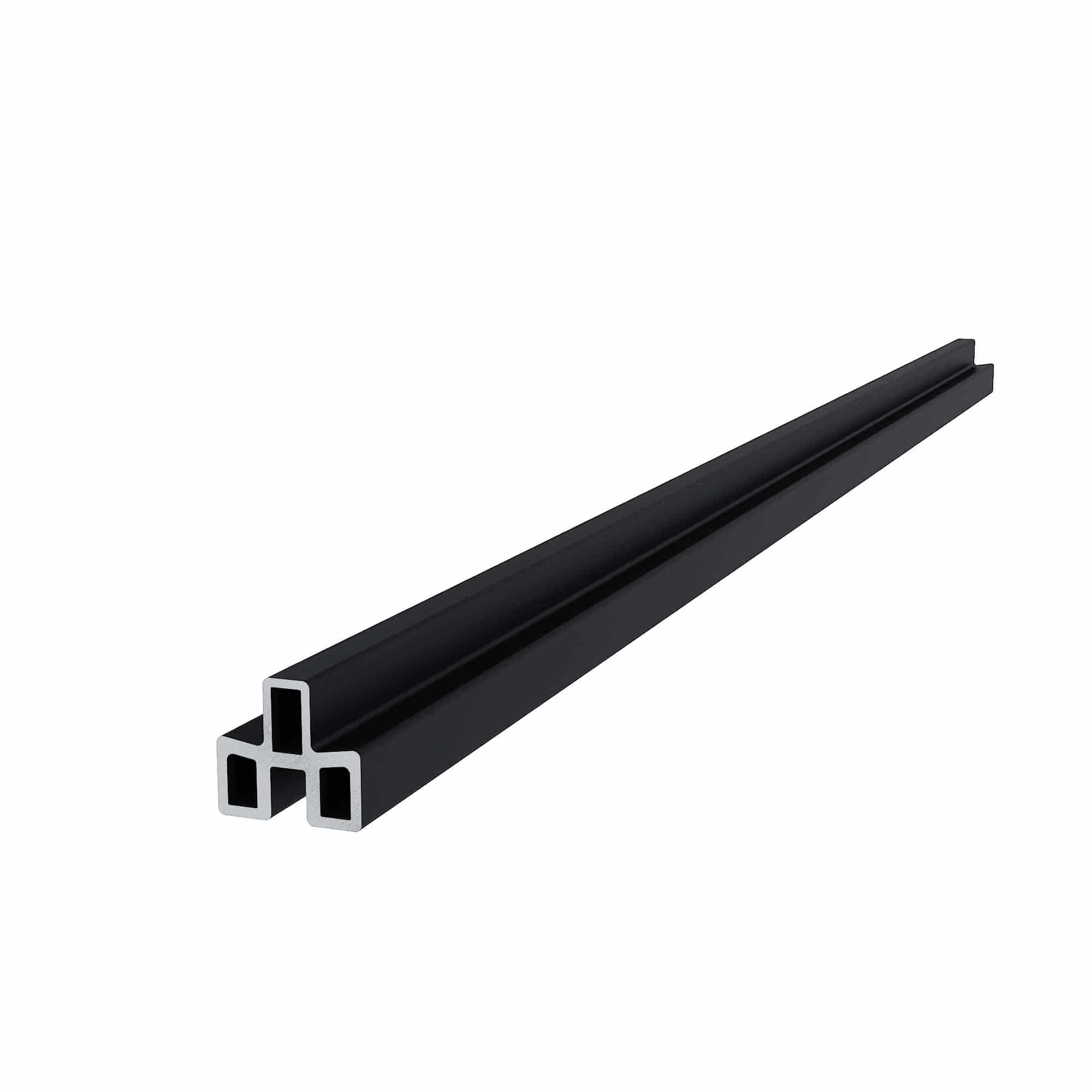 NewTechWood | aluminium frameset t.b.v. triple schermplanken | zwart