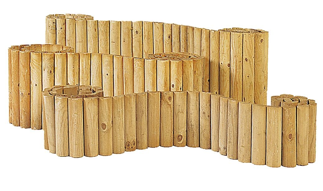 Rolborder | Ø 5x30x250cm | groen geïmpregneerd