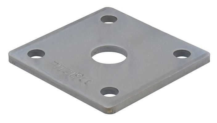 Pitzl bovenplaat | M30 | 100x100x10mm