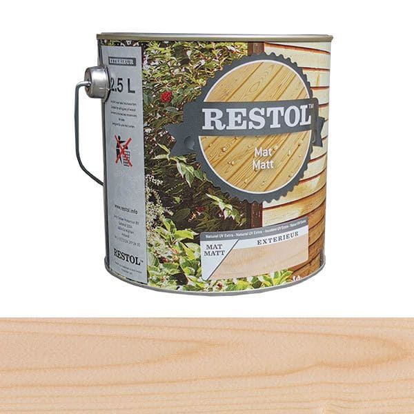 Restol | Houtolie | Naturel UV Extra | mat | 2,5L