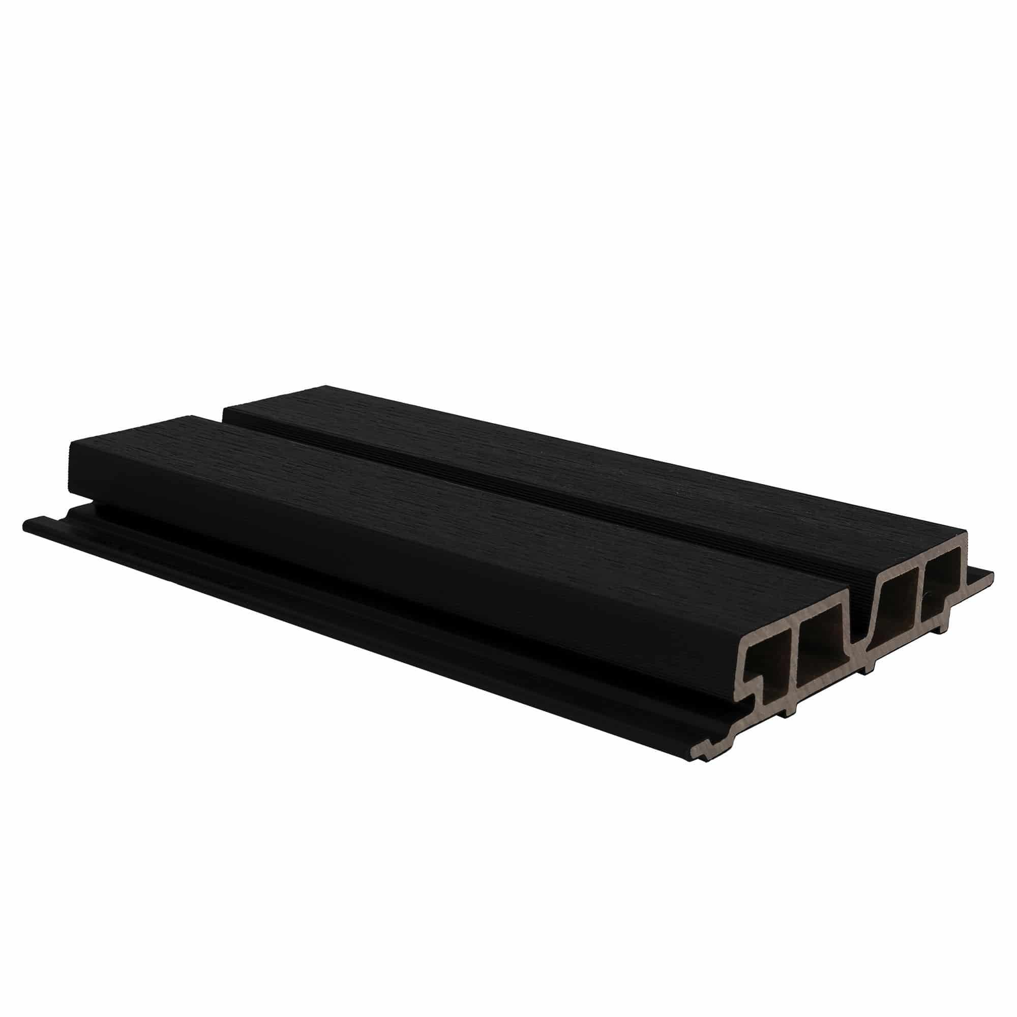 NewTechWood | Castellation PRO65 gevelbekleding | 3,3x18x290cm | Ebony zwart