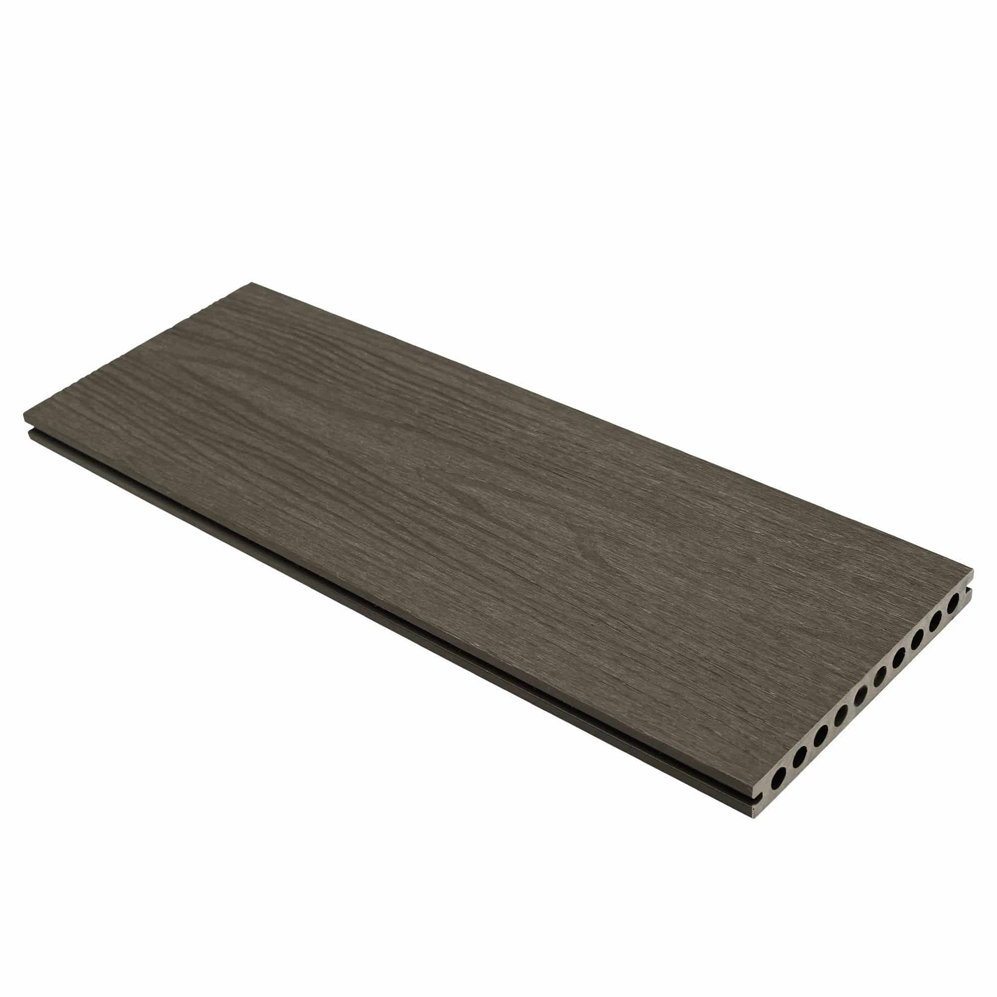 NewTechWood | dekdeel houtstructuur | 2,3x21x300cm | Silver Gray
