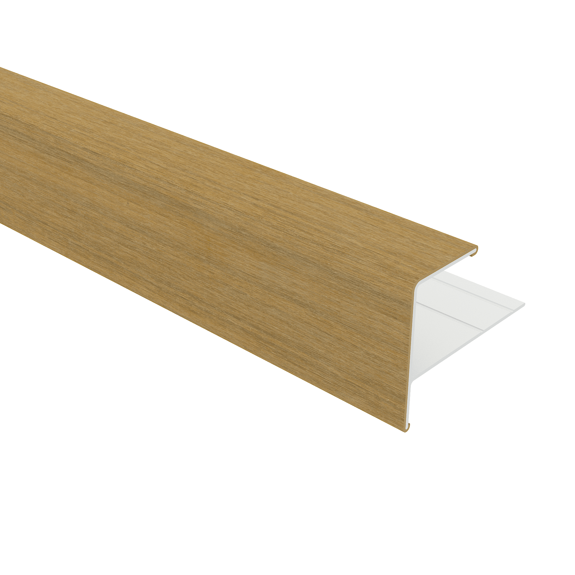 NewTechWood | eindprofiel t.b.v. Castellation PRO | 5x5x300cm | Red Cedar