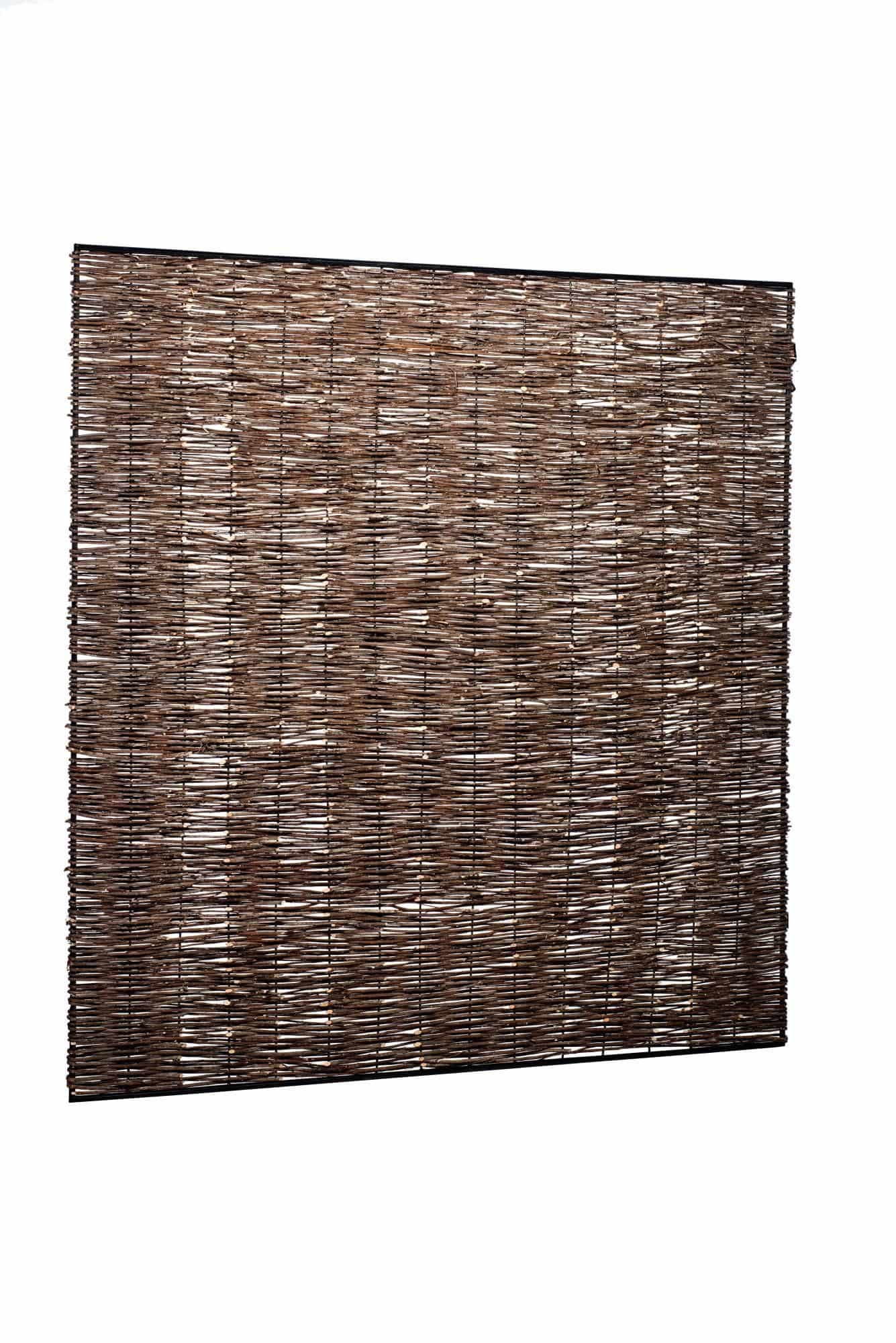 Wilgentenenscherm | fijn | met ijzeren frame | 90x180cm