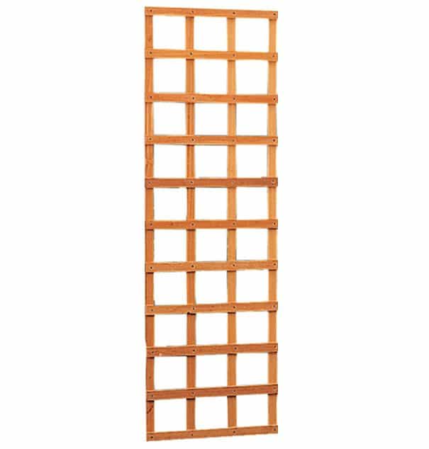 Hardhout | trellis rechthoek | 56x180cm