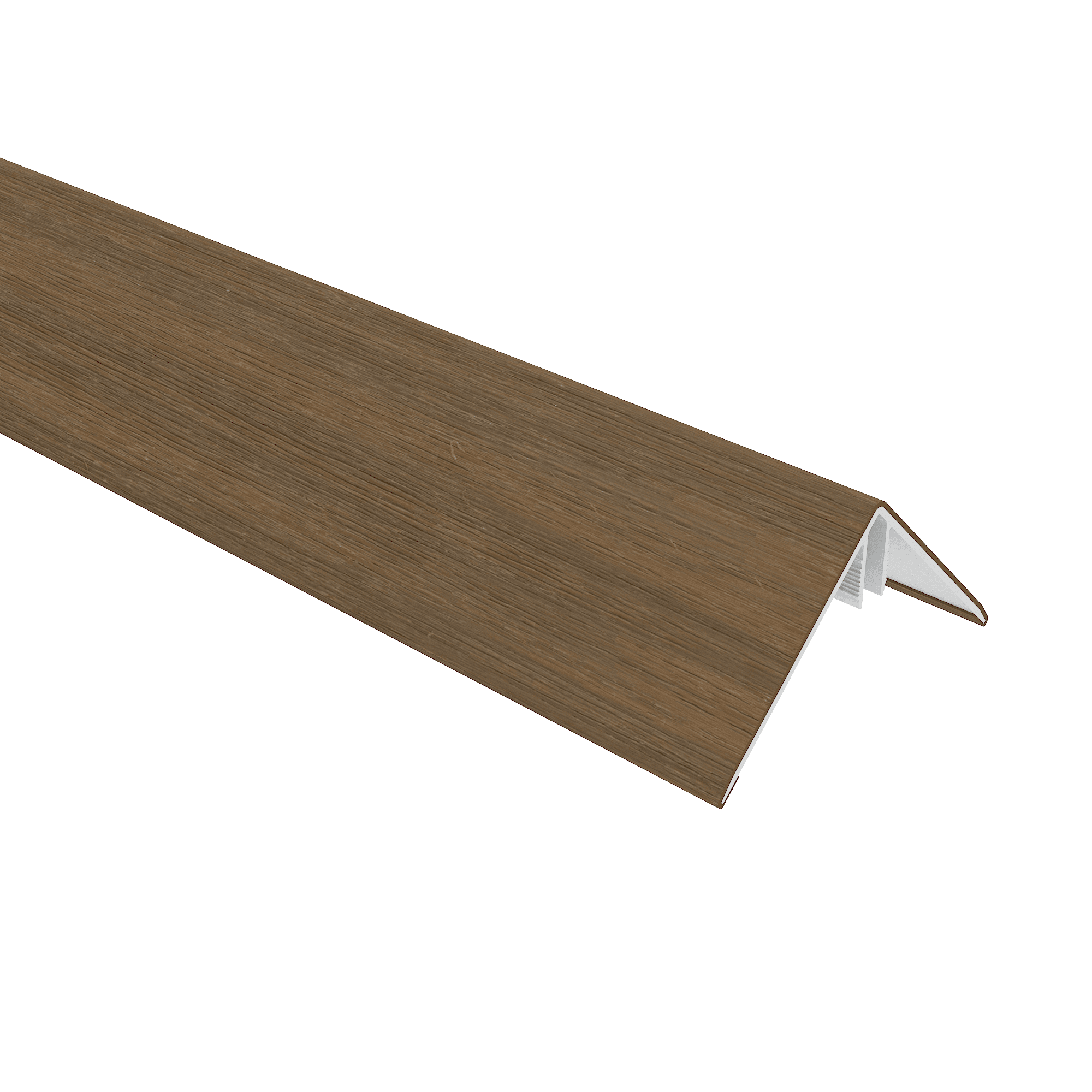 NewTechWood | hoekprofiel t.b.v. Castellation PRO | 6x6x300cm | Teak