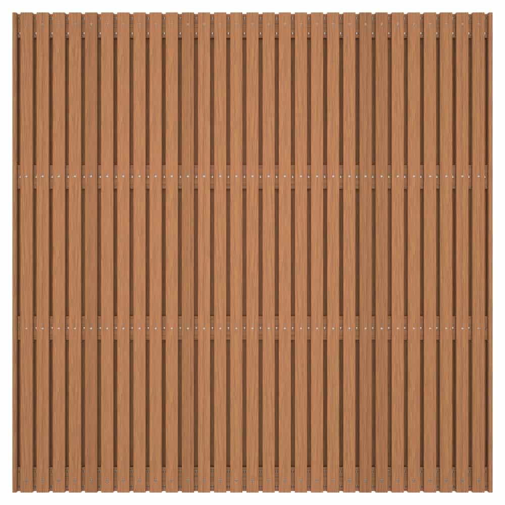 Thermovision Ayous | schutting | 180x180cm | horizontaal/verticaal | geschaafd