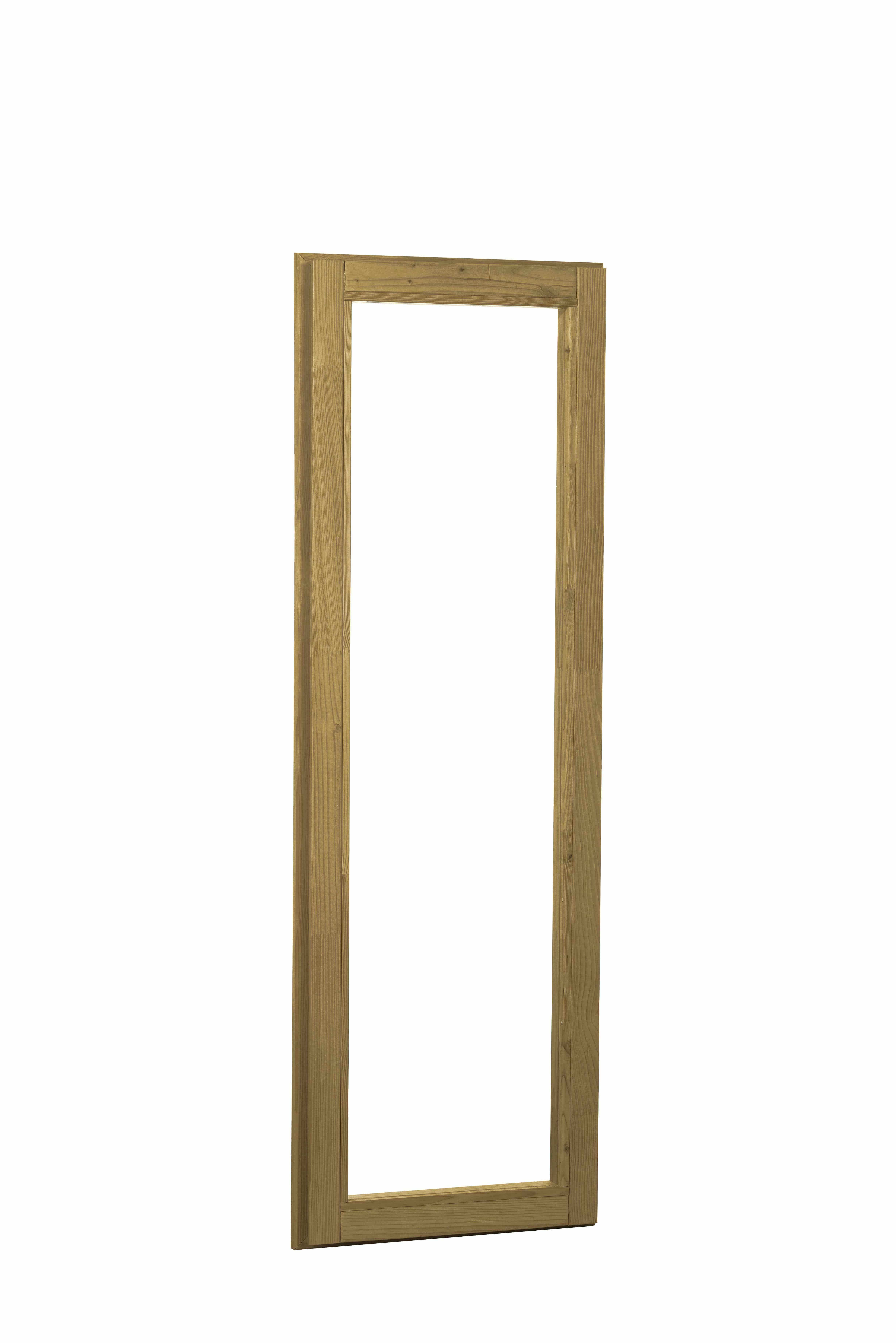 Douglas | vast raam (zijlicht) | 51,5x155cm | groen geïmpregneerd