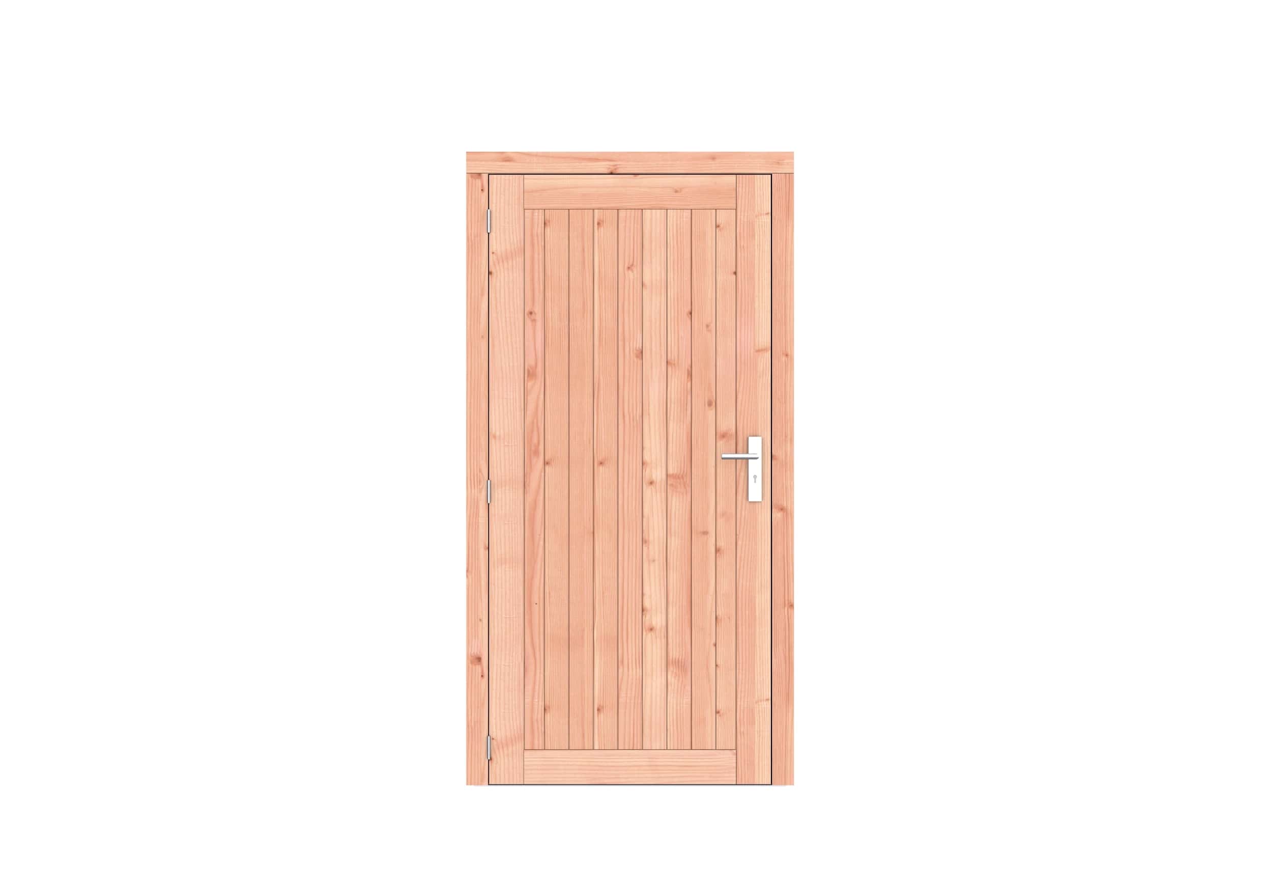 Douglas dichte enkele deur Prestige | 108x209cm | linksdraaiend | onbehandeld