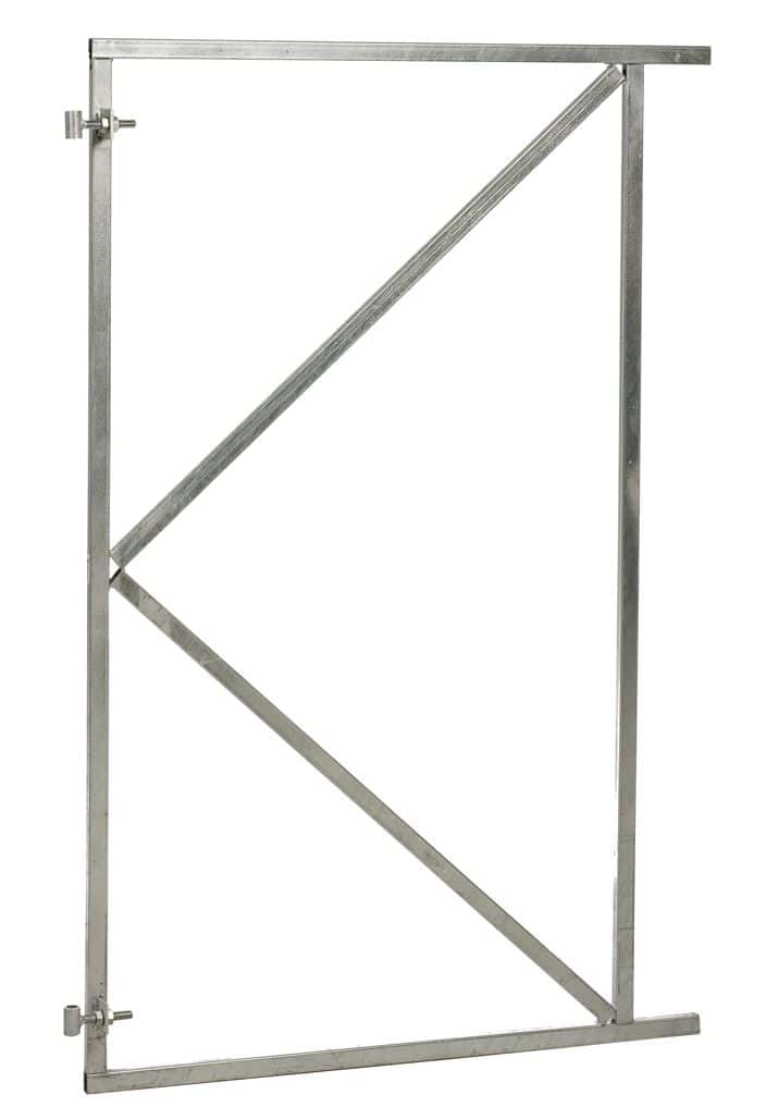 Verstelbaar stalen poortframe | 90x155cm | vuurverzinkt