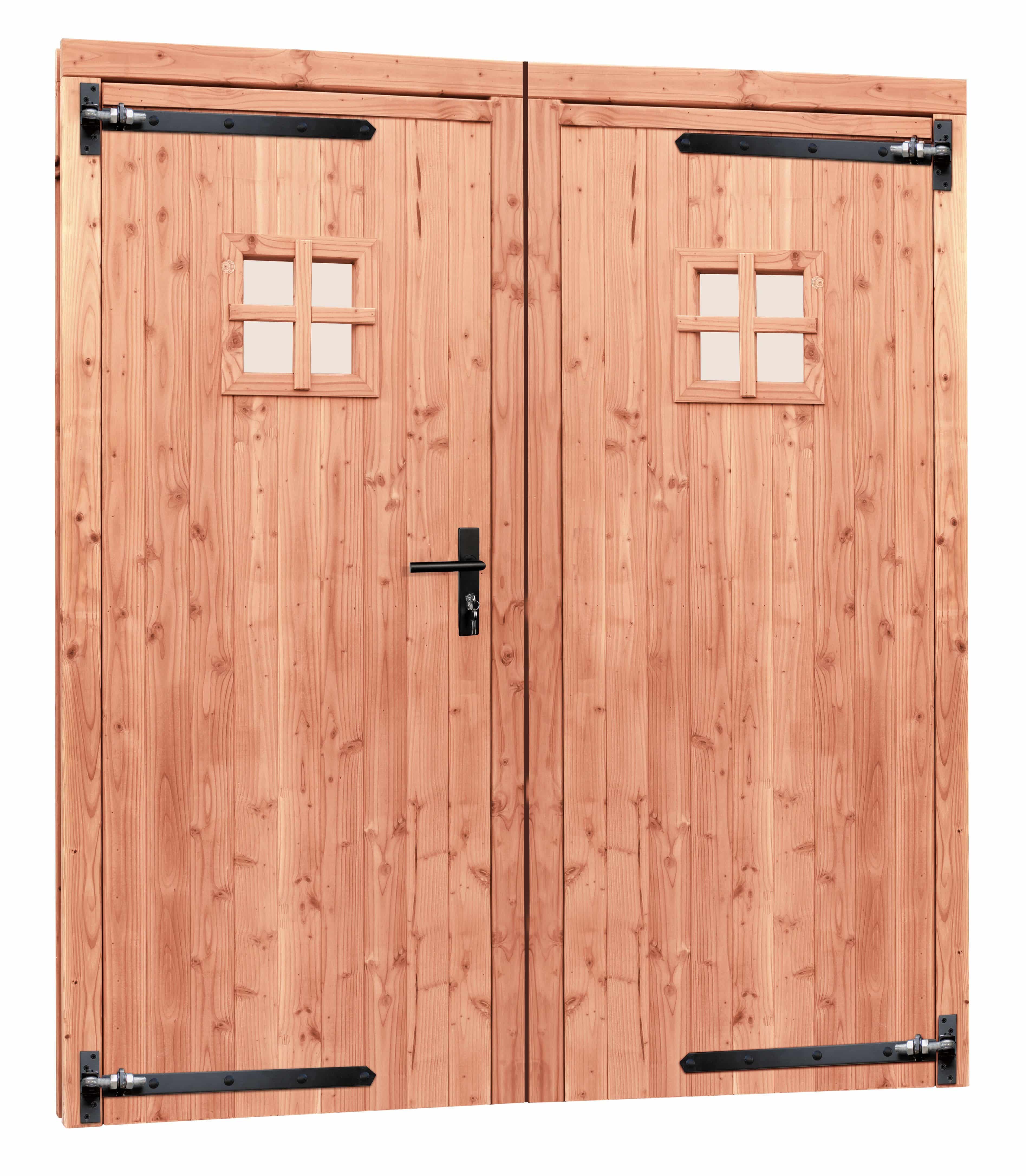 Redvision | dubbele deur incl. kozijn | 1-ruits | 168x201cm