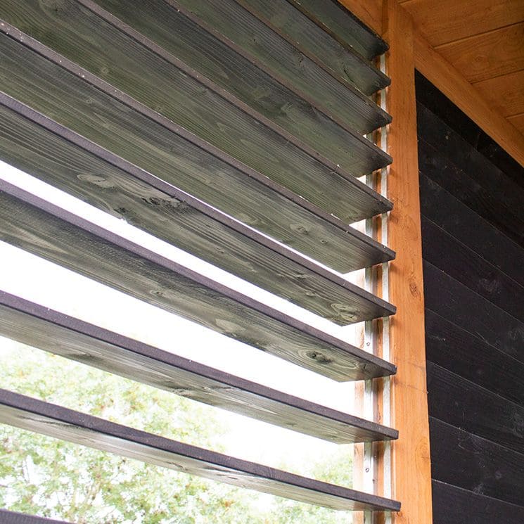 DHZ shutter framewerk | 2 st. 165cm t.b.v. 14 planken