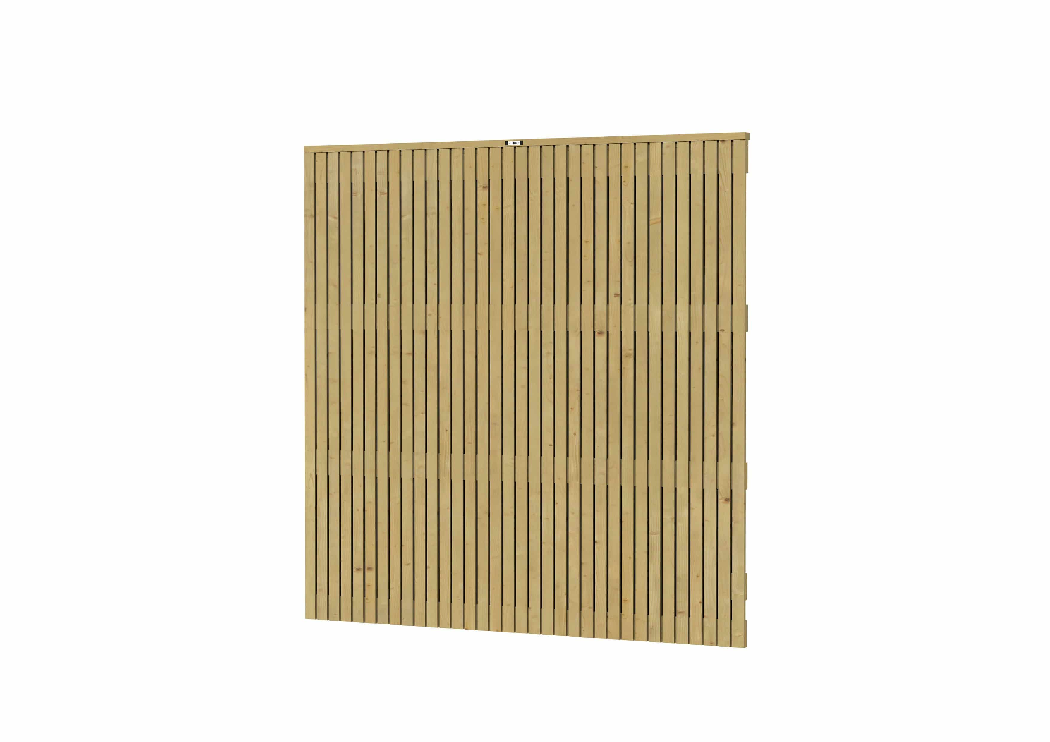 Tuinschutting Verticaal Elan 180 Excellent | 180x180cm | groen geïmpregneerd