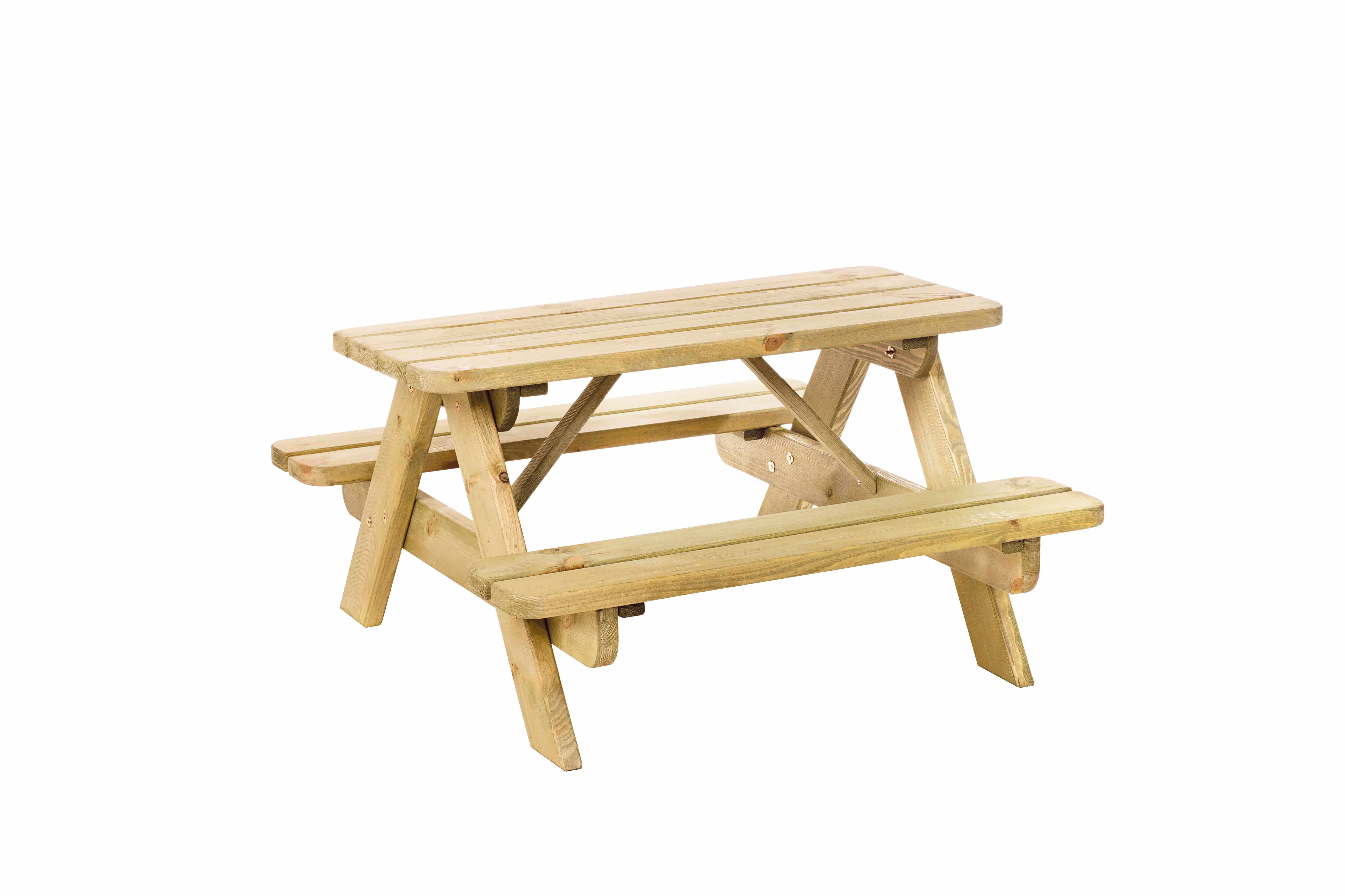 Junior picknicktafel Björn | bladmaat 90x38,5cm | groen geïmpregneerd