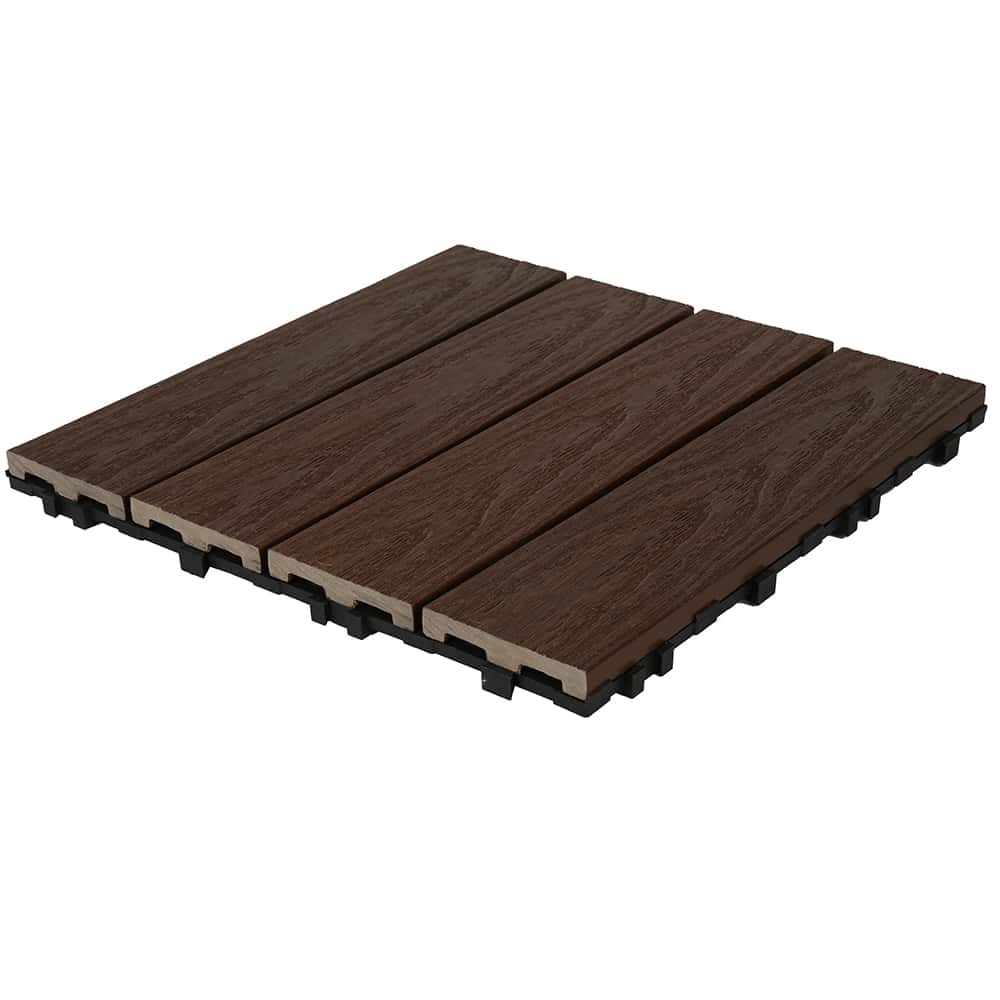 NewTechWood HKC kliktegel | 30x30cm | Ipé