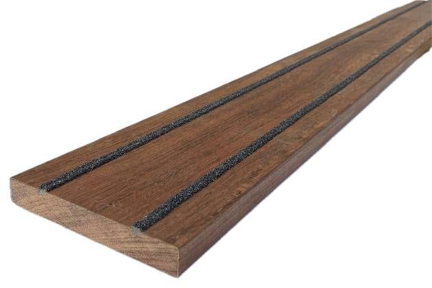 Jatoba | vlonderplank | incl. 2 groeven woodgrip | 21x145