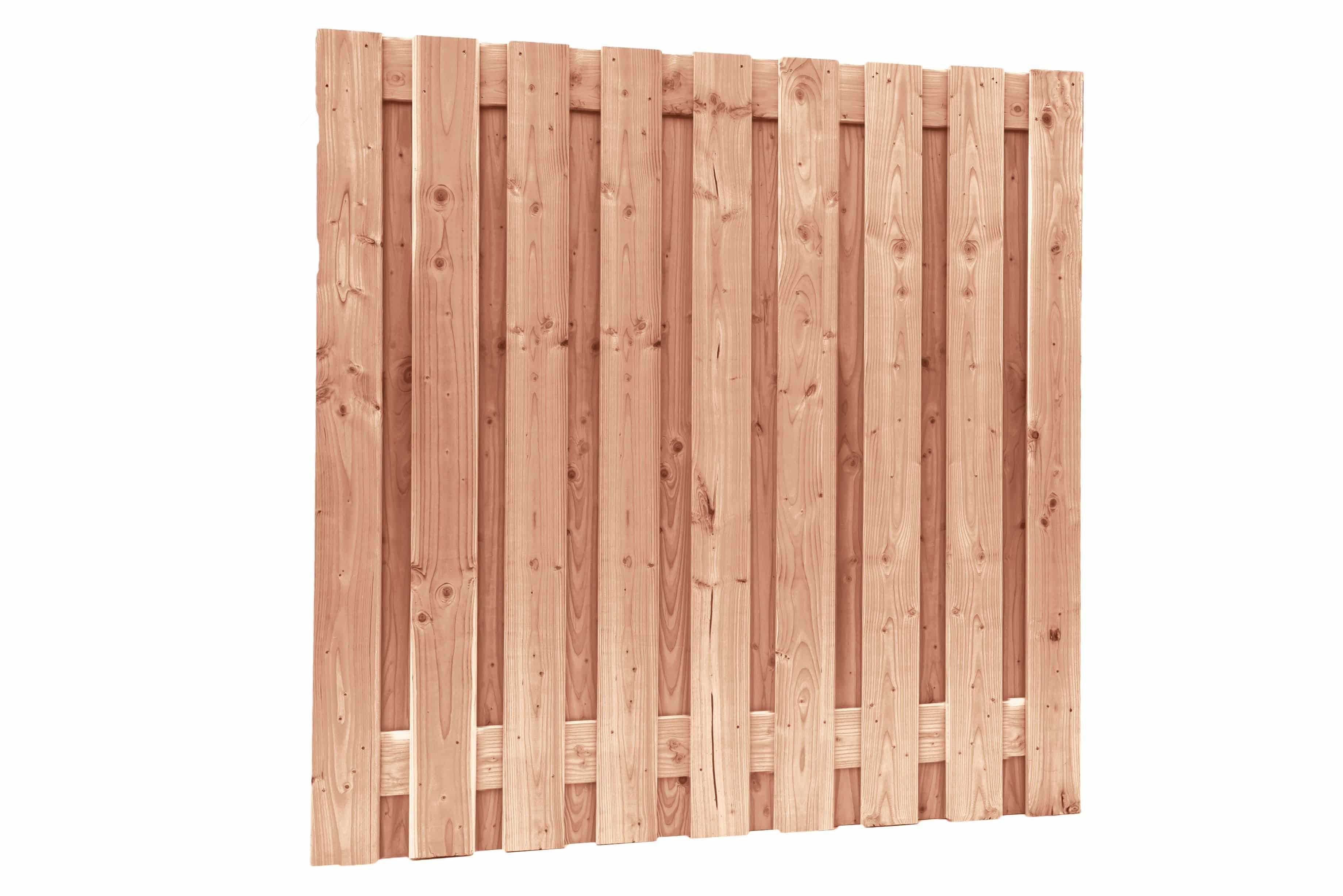 Redvision | schutting | 180x180cm | 19-planks | geschaafd