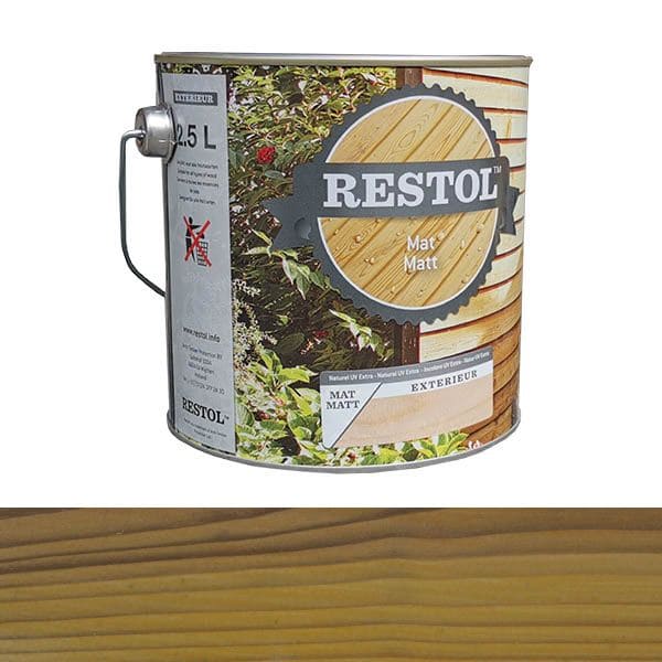 Restol | Houtolie | Tuinhoutgroen | mat | 2,5L