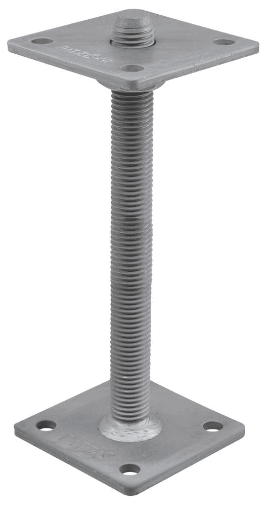 Pitzl paaldrager | compleet | M24 | H=250mm | plaat met vastgelaste moer