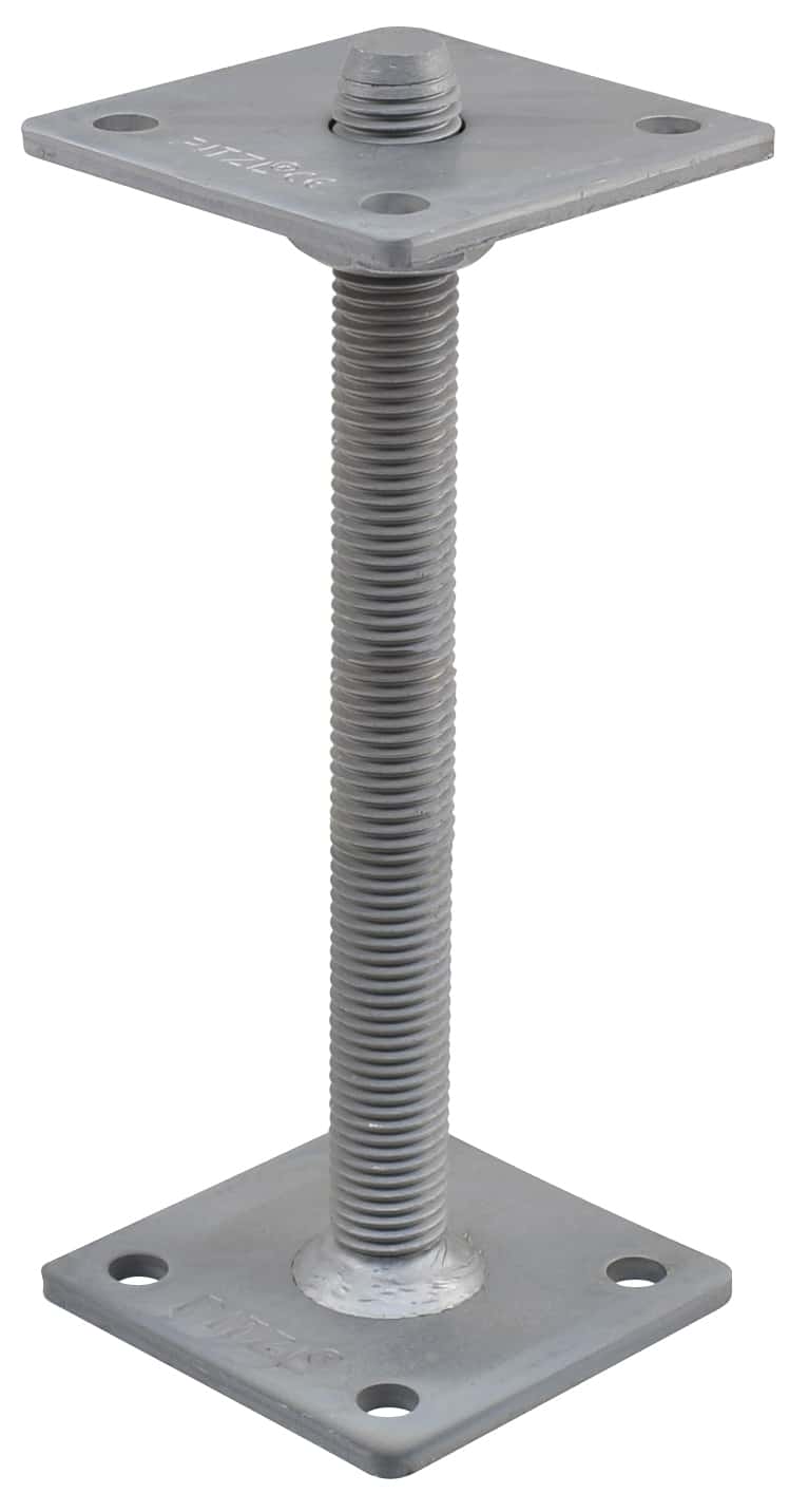 Pitzl paaldrager | compleet | M20 | H=250mm | plaat met vastgelaste moer