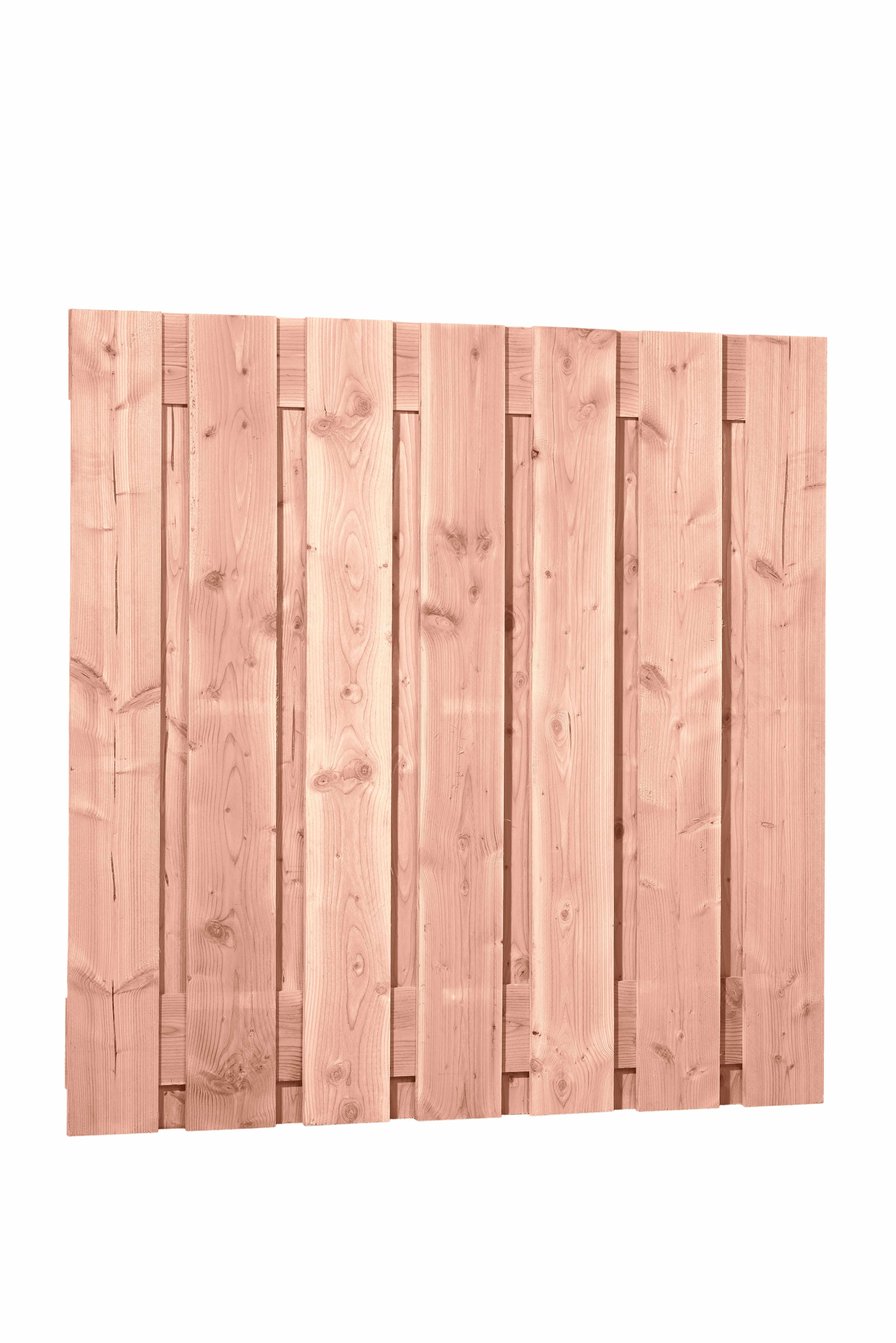 Douglas | schutting | 180x180cm | 15-planks | fijnbezaagd | onbehandeld