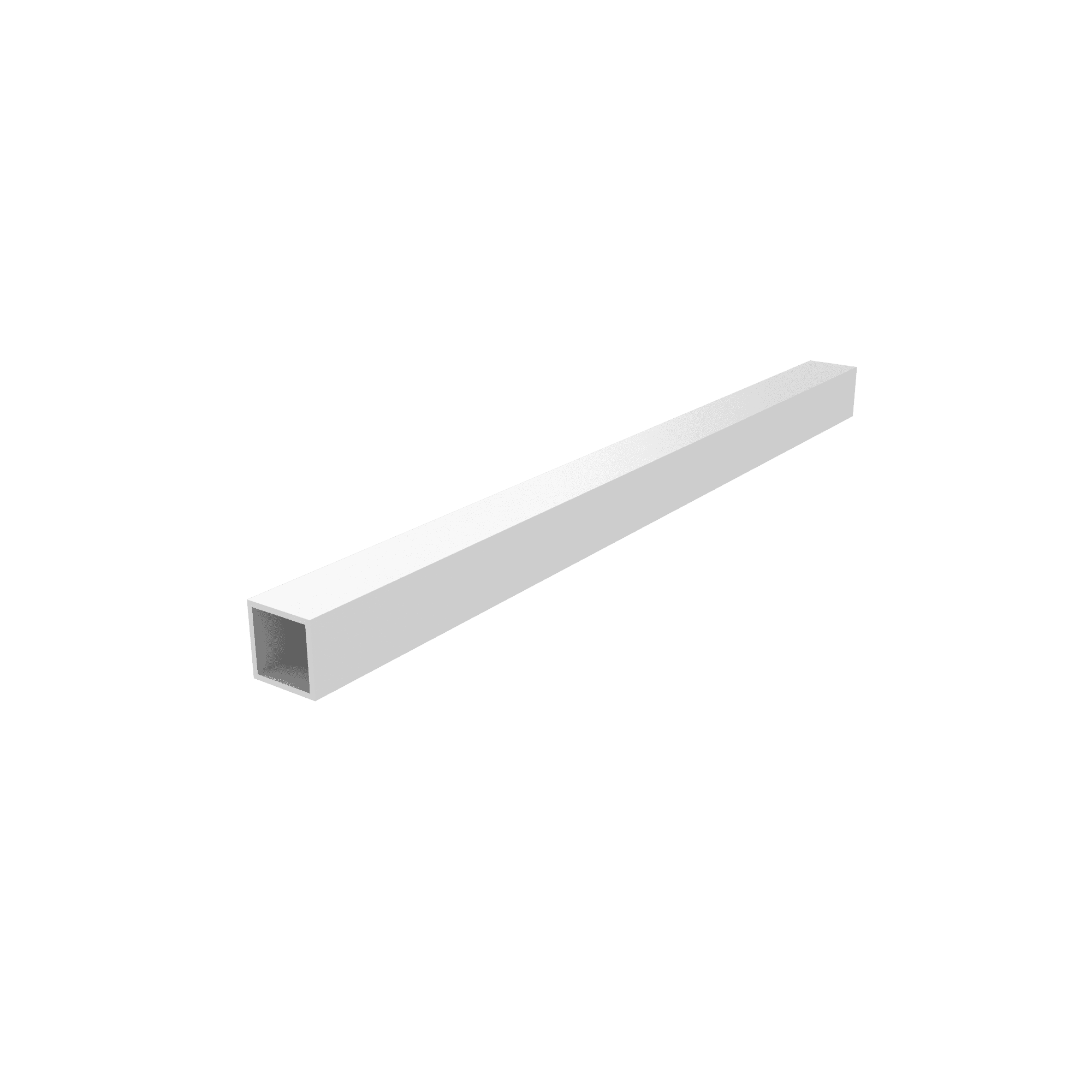 Aluminium opvulstang t.b.v. Newtechwood wand | 2x2x300cm