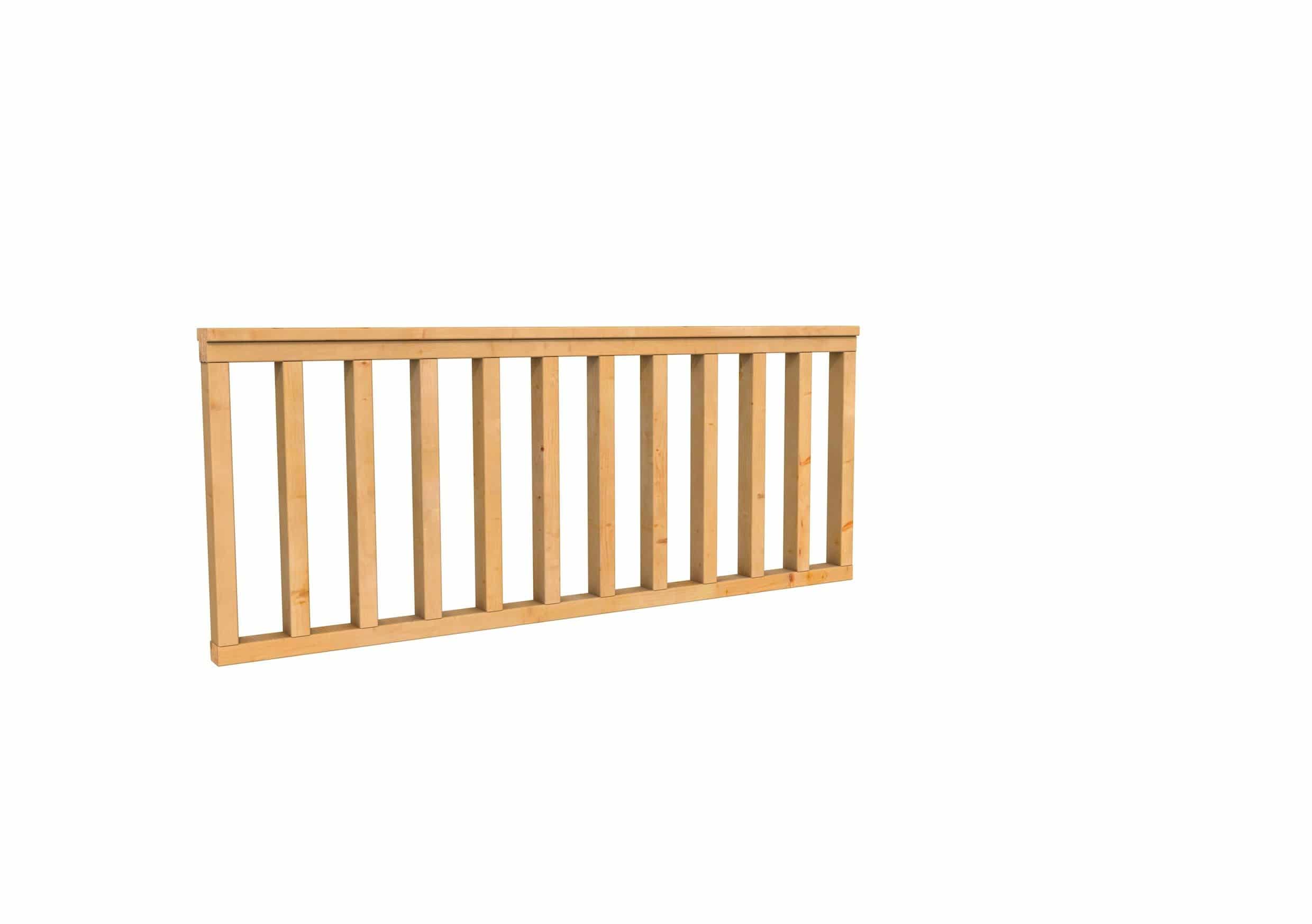 Douglas | hek recht type A | 178,5x73cm | onbehandeld