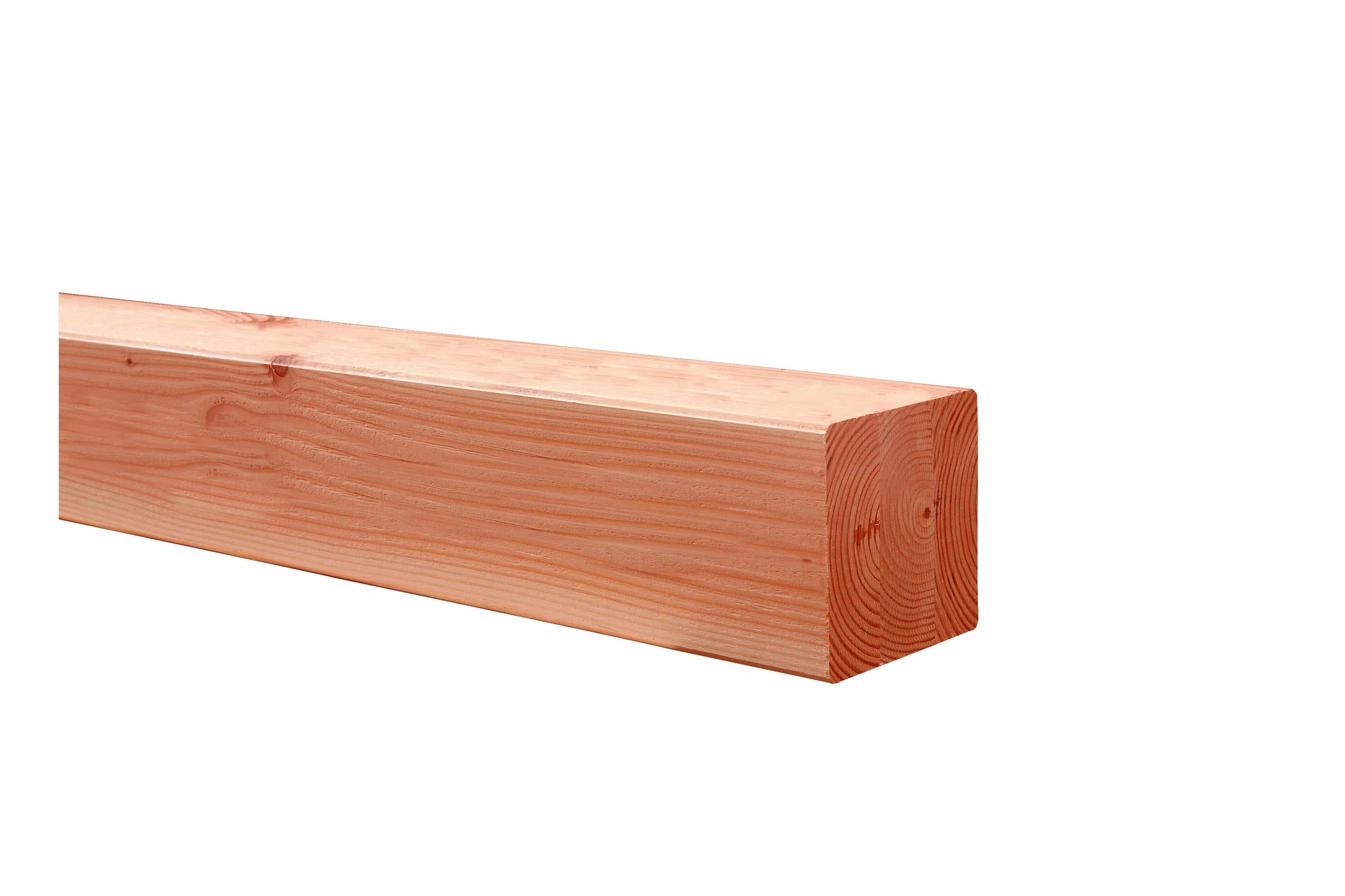 Douglas | paal triple verlijmd | 20x20x300cm | geschaafd | onbehandeld