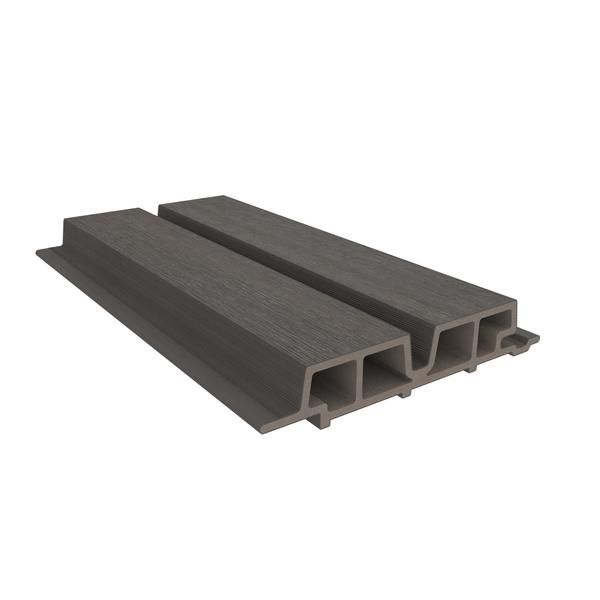 NewTechWood | Castellation PRO65 gevelbekleding | 3,3x18x390cm | Silver Gray