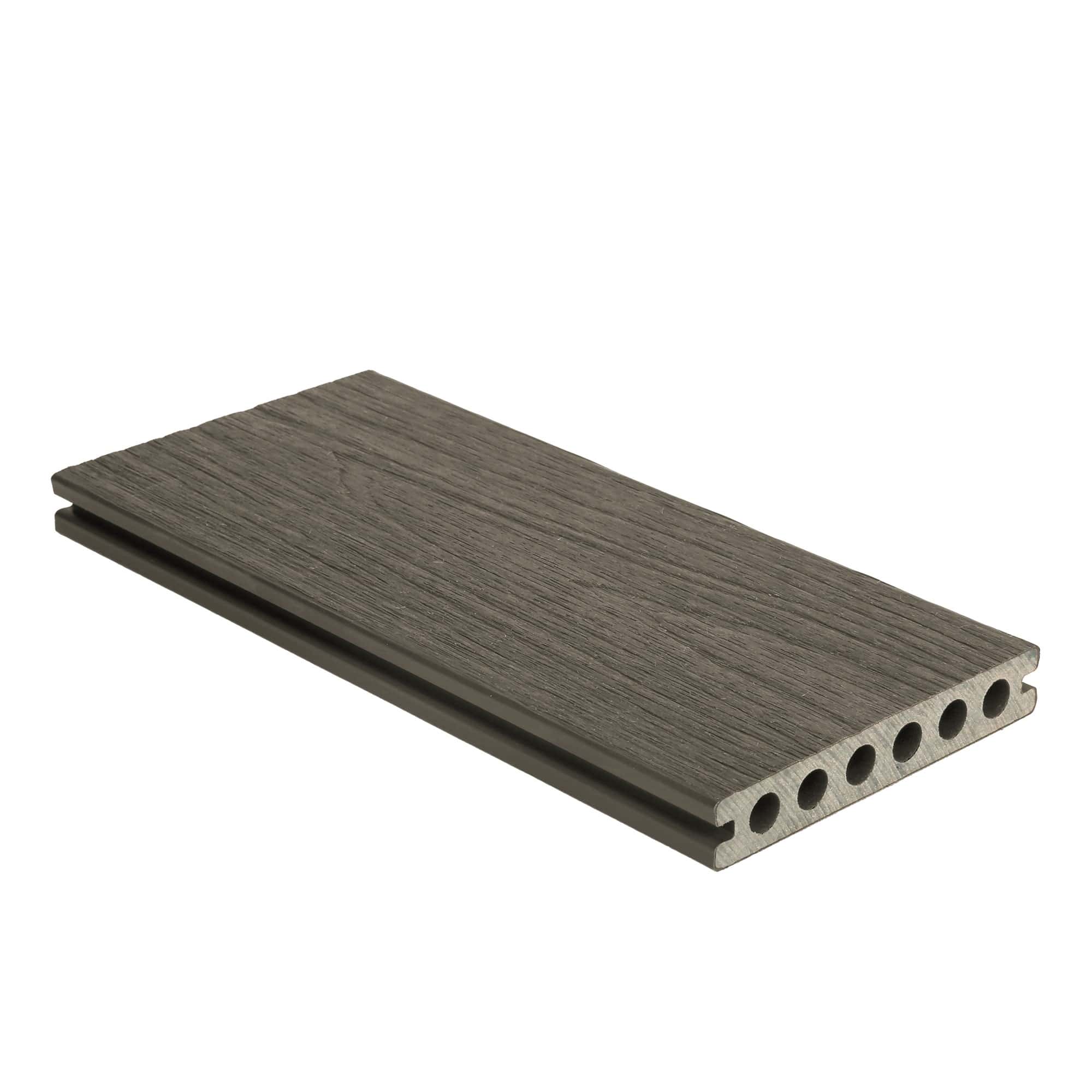 NewTechWood | dekdeel houtstructuur | 2,3x13,8x300cm | Silver Gray