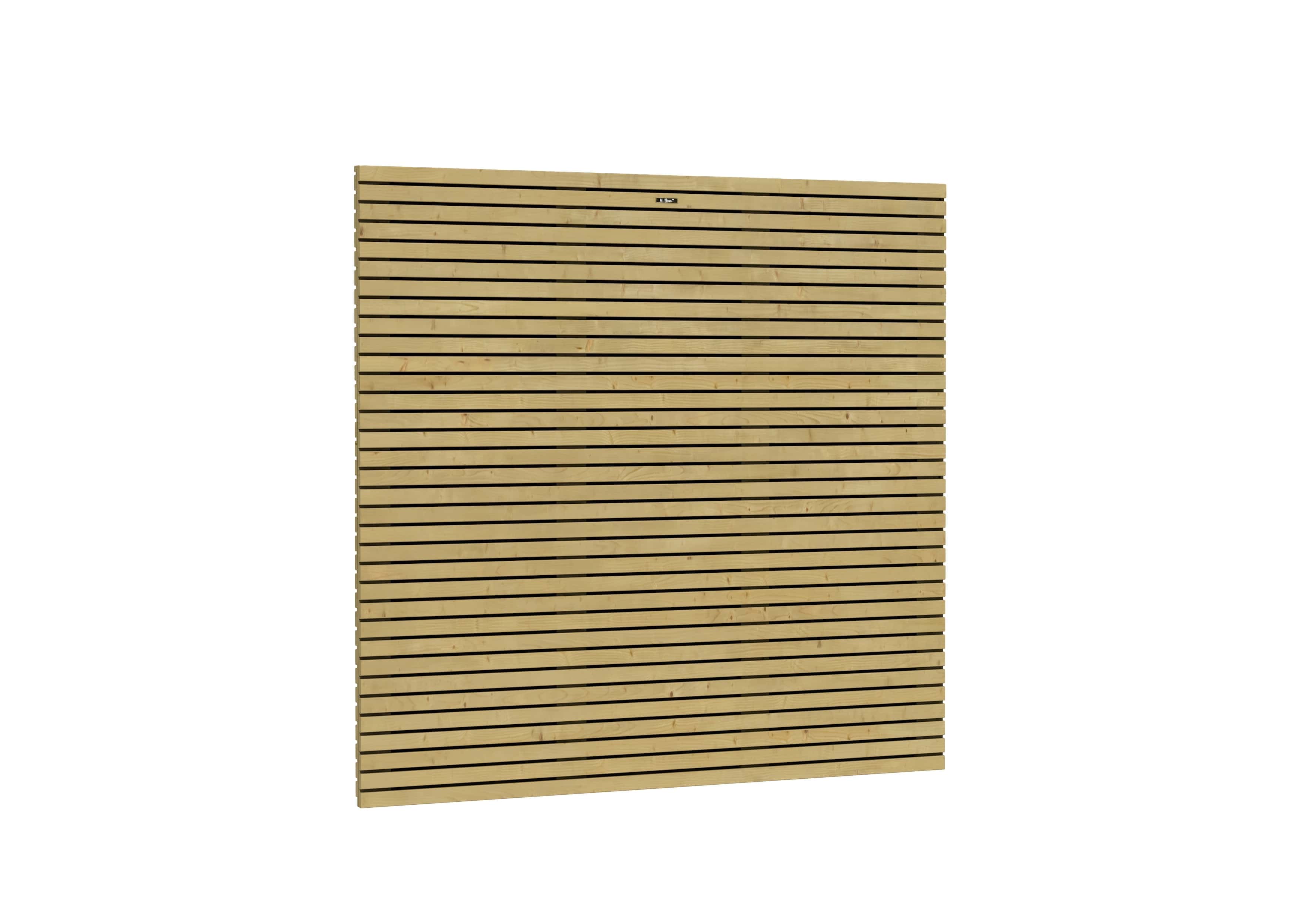Vuren tuinscherm Elan Excellent | 194x180x4,2cm | groen geïmpregneerd