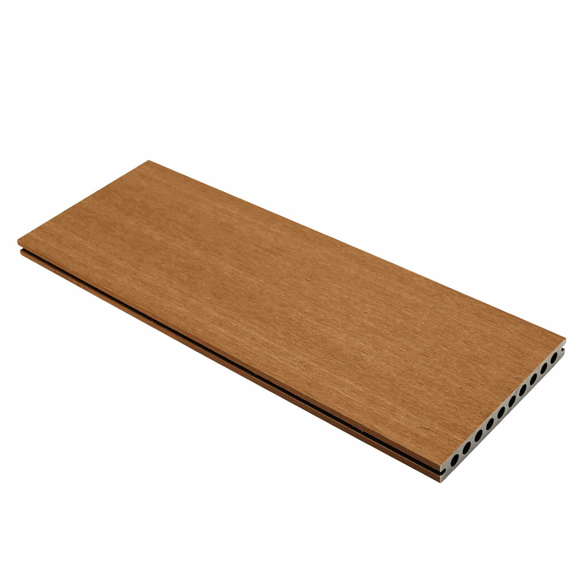 NewTechWood | dekdeel houtstructuur | 2,3x21x400cm | Red Cedar