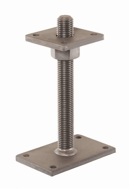 Pitzl paaldrager | compleet | M30 | H=1000mm | plaat met vastgelaste moer