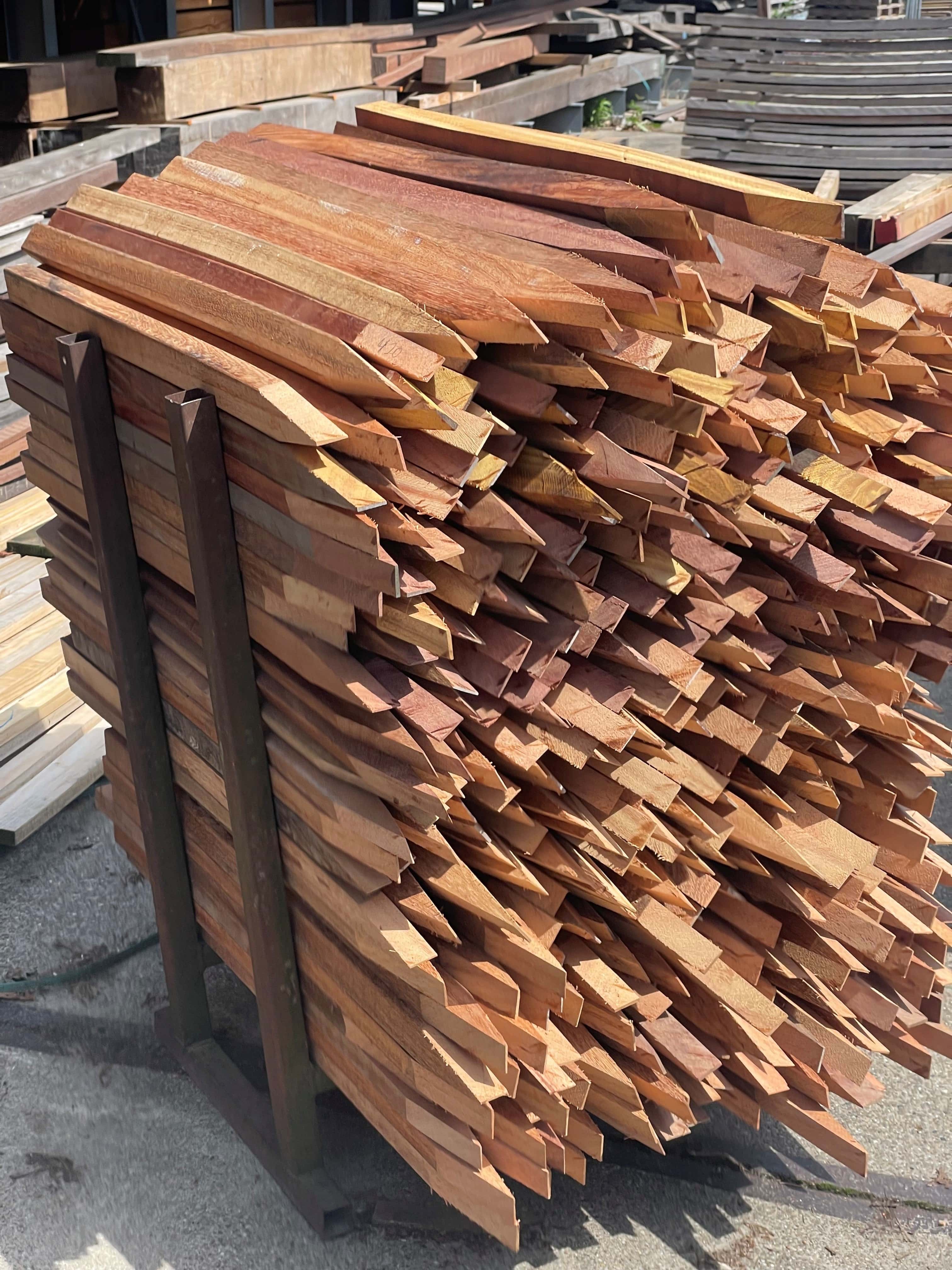 Hardhout | balk | geschaafd | 45x95mm