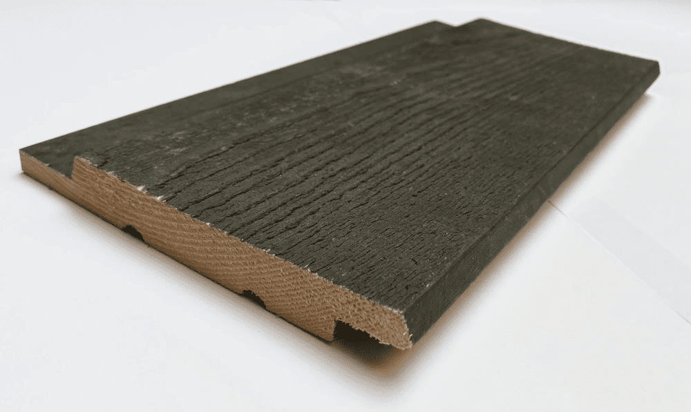 Vuren | channelsiding | 18x145mm | werkend 125mm | zwart