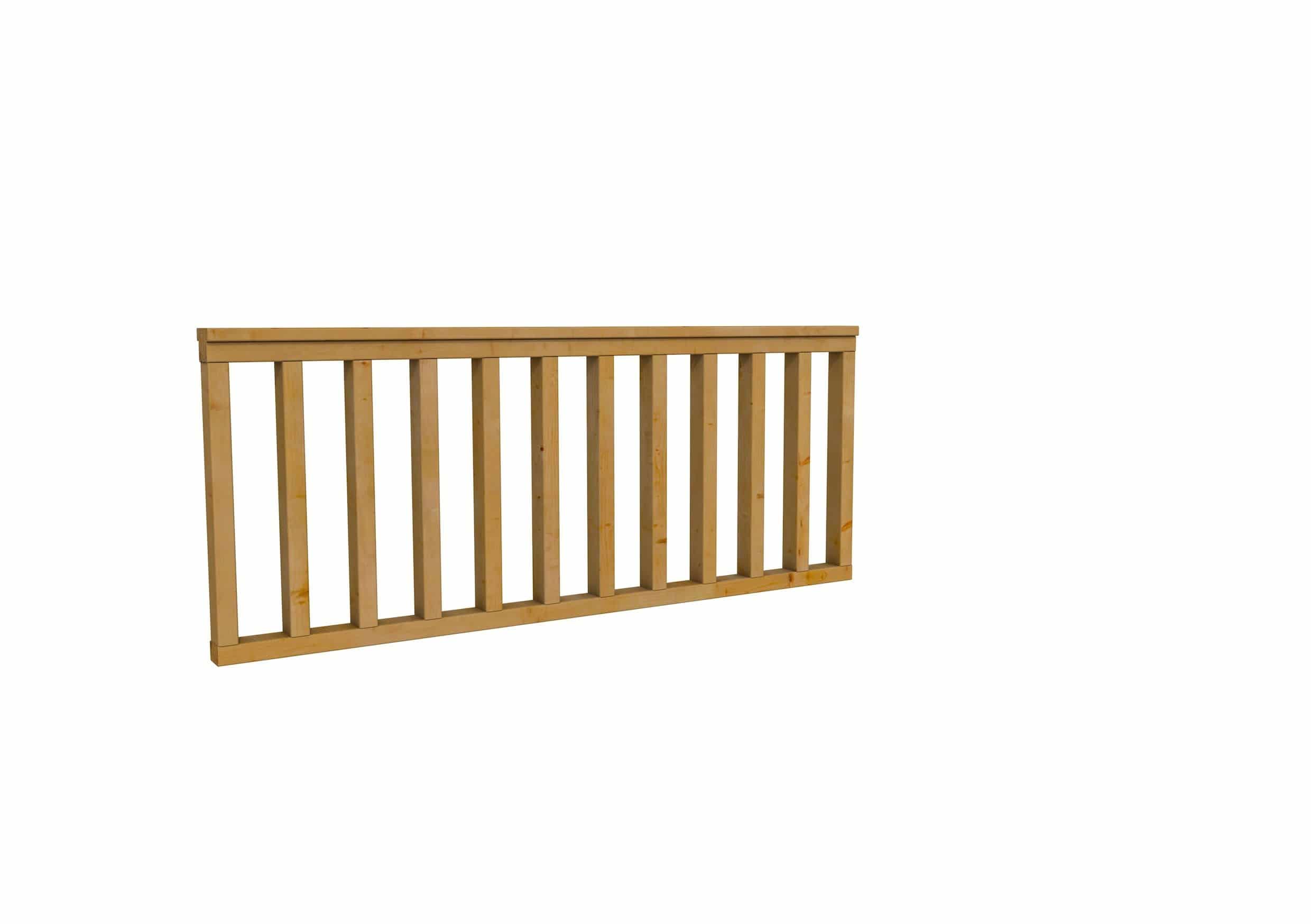 Douglas | hek recht type A | 178,5x73cm | groen geïmpregneerd